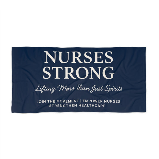 Nurses Strong Beach Towel | Empowering Healthcare Spirits | Gift for Nurses | Summer Relaxation | Inspirational Pool Towel | Beach [...]