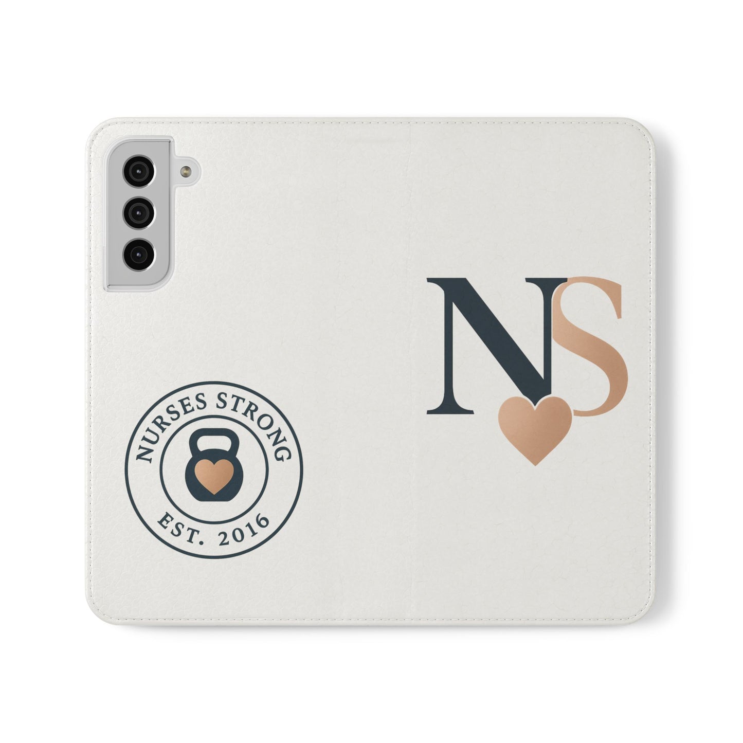 Navy Rose NS  Flip Case | Phone Accessory for Healthcare Workers | Gift for Nurses | Stylish & Functional | Durable Phone Protection