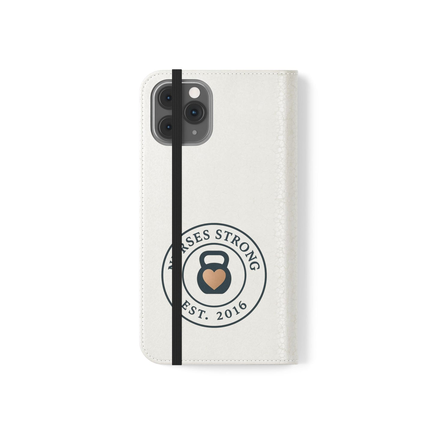 Navy Rose NS  Flip Case | Phone Accessory for Healthcare Workers | Gift for Nurses | Stylish & Functional | Durable Phone Protection