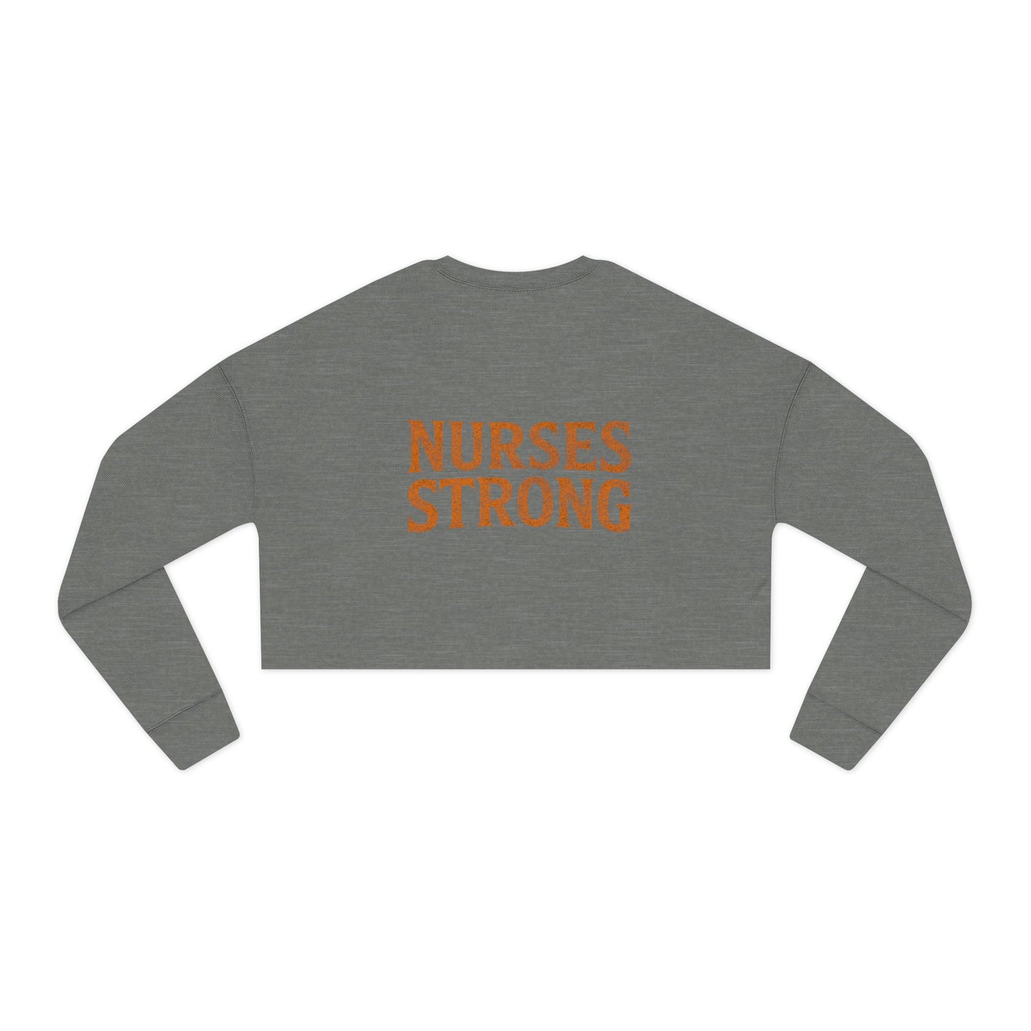 NS Skellington Cropped Sweatshirt | Halloween Vibe | Gift for Nurses | Cozy Fall Fashion | Effective Wardrobe Essential
