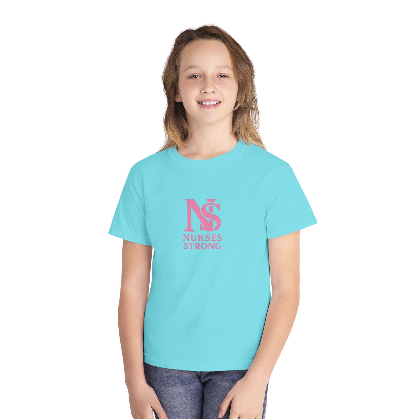 Nurses Strong Youth Tee, Inspirational Shirt for Future Nurses, Motivational Gift, Medical Student Apparel, Health Care T-Shirt