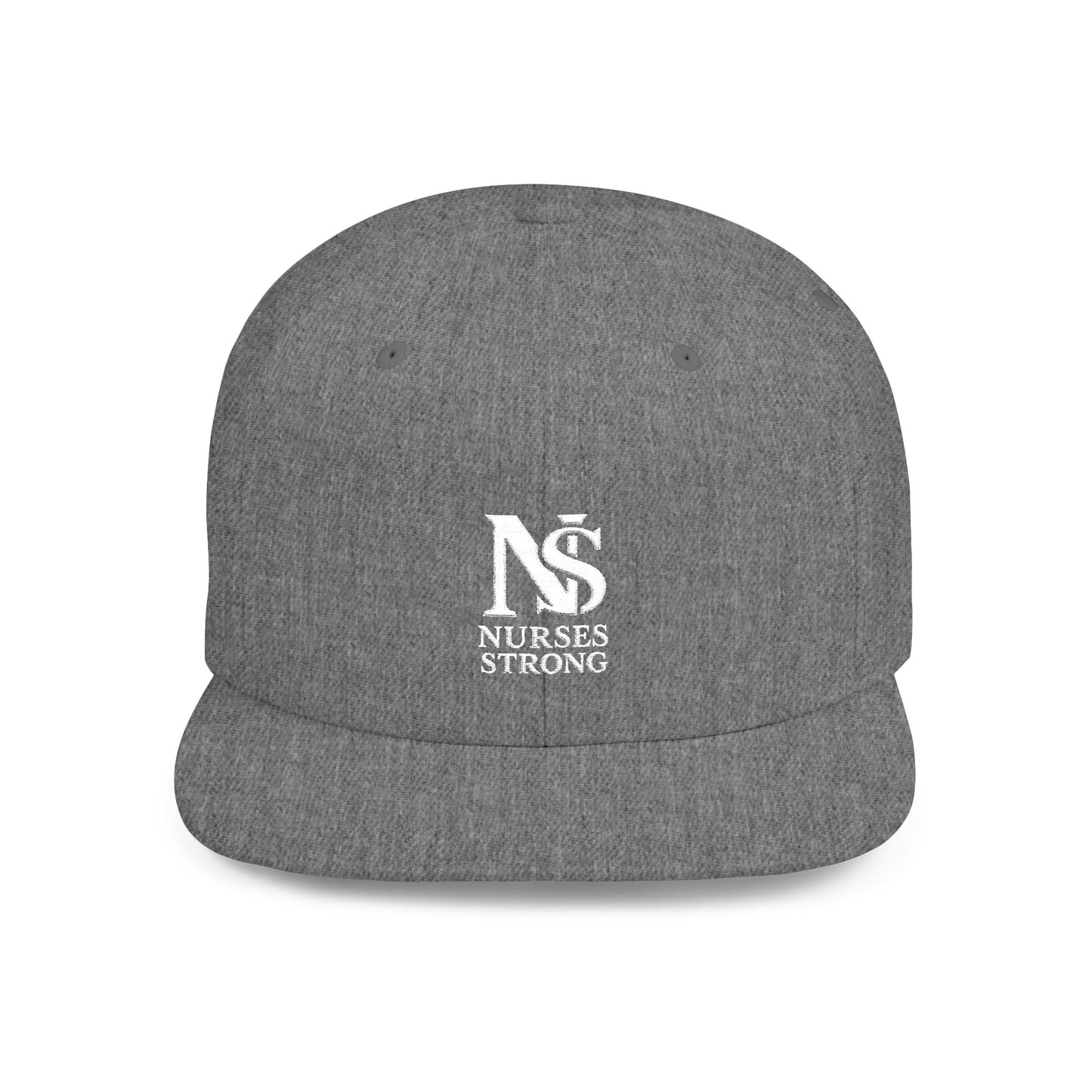 Nurses Strong Flat Bill Snapback Cap - Stylish Hat for Healthcare Workers, Gift for Nurses, Adjustable Cap, Supportive Fashion [...]