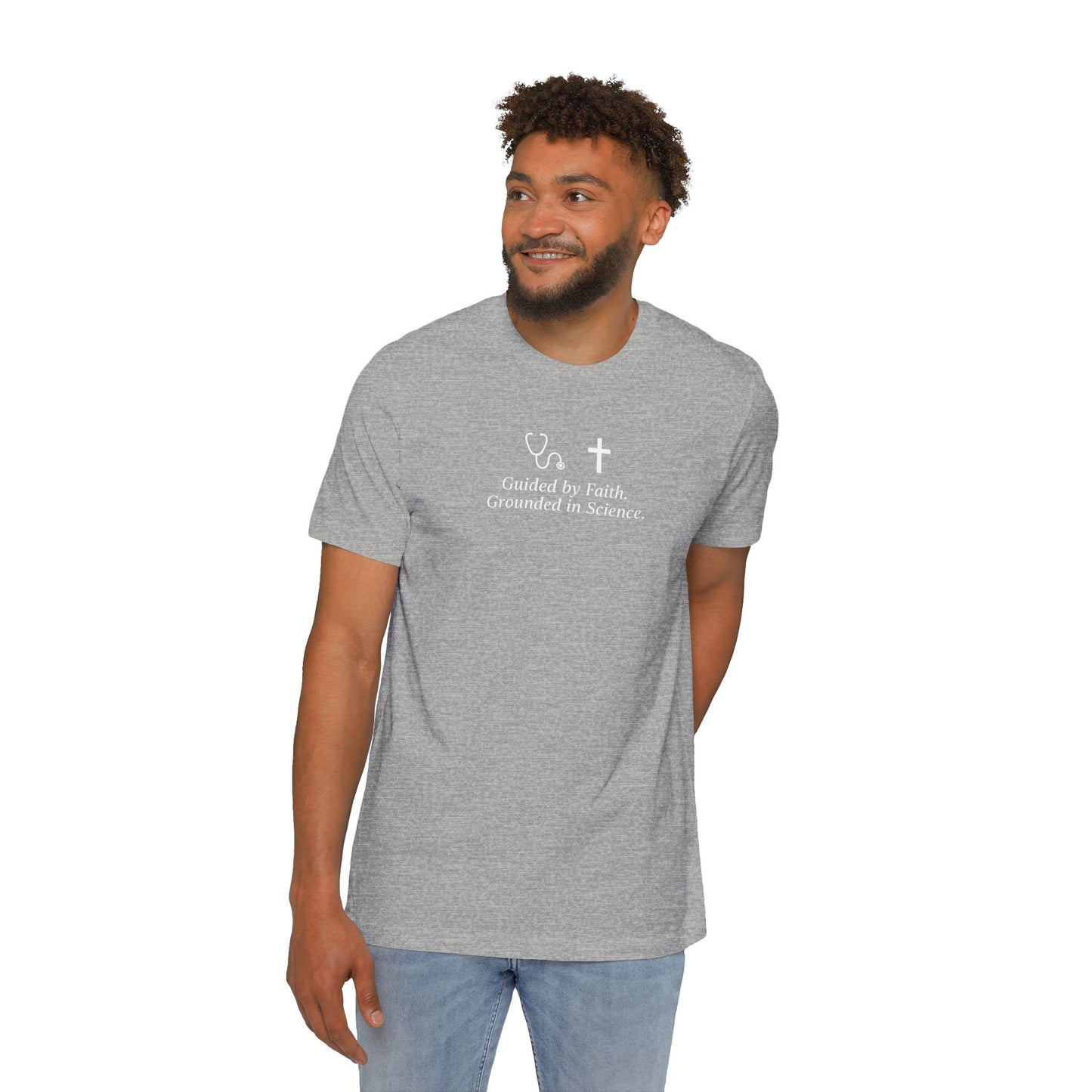 Faith and Science T-Shirt | Casual Wear, USA-Made