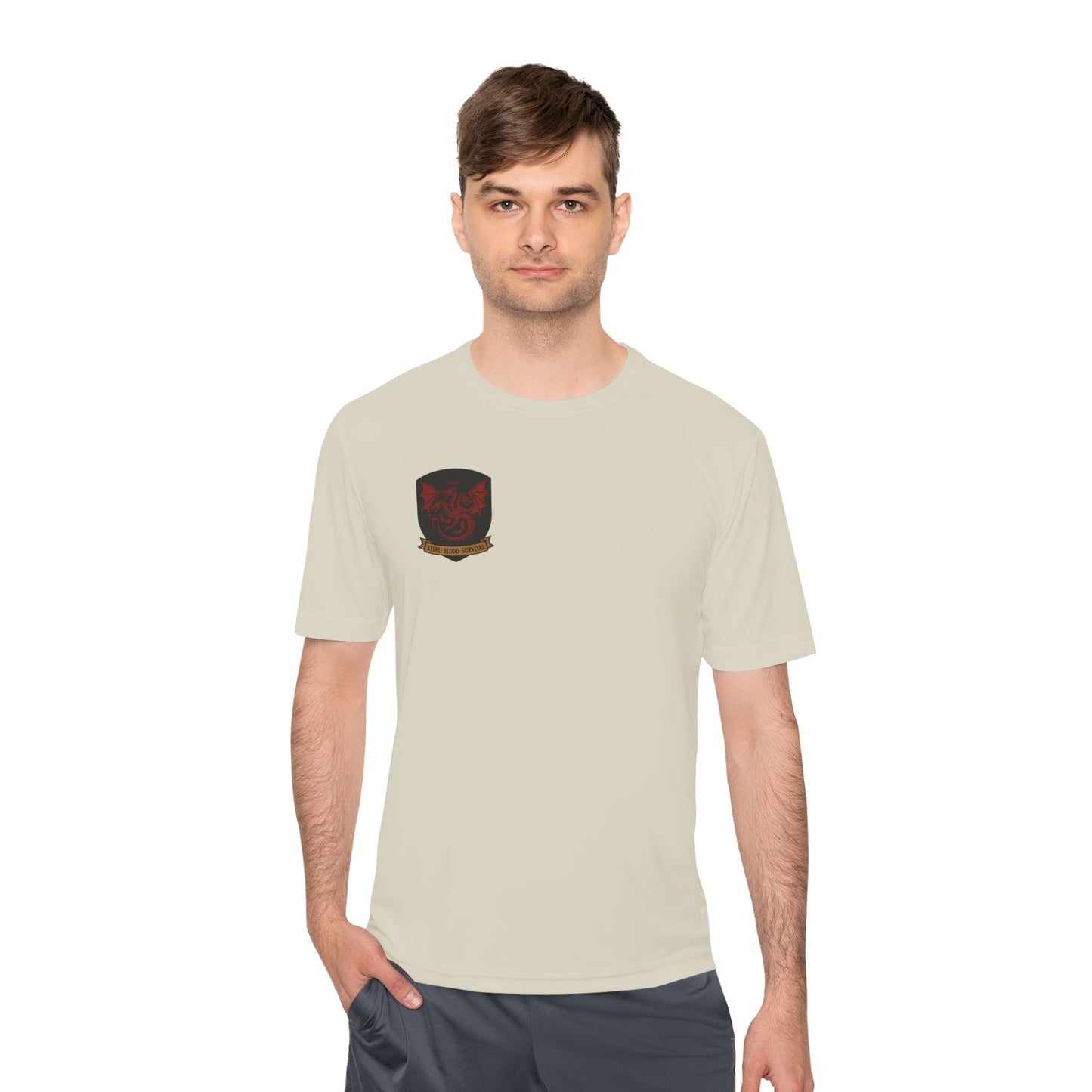 STICU Sigil Wicking Tee for Active Lifestyle, Gym Wear, Sports Shirt, Fitness Apparel, Outdoor Activities, Cool Comfort