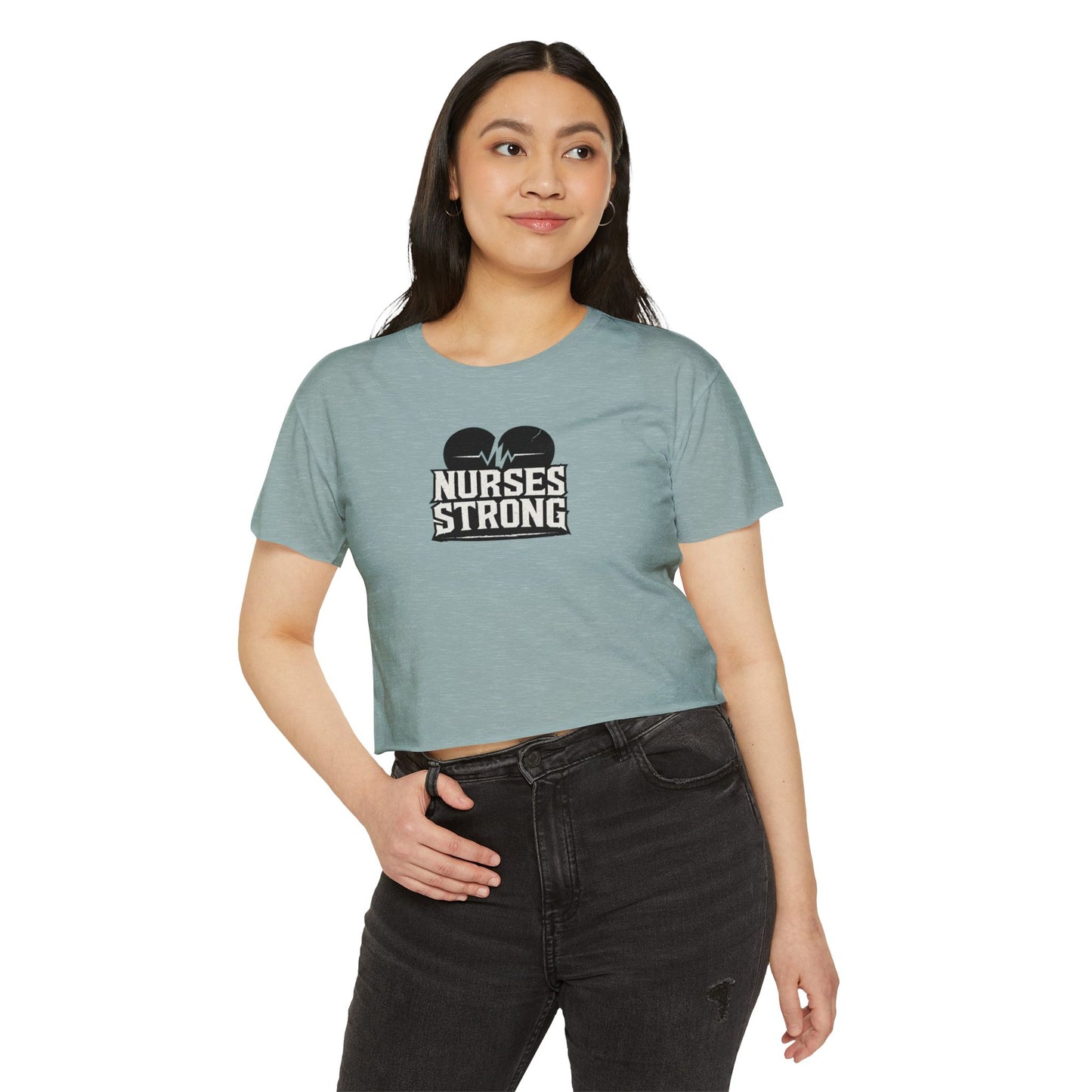 When We Were Young Festival Crop Top, Edgy Crop Tee
