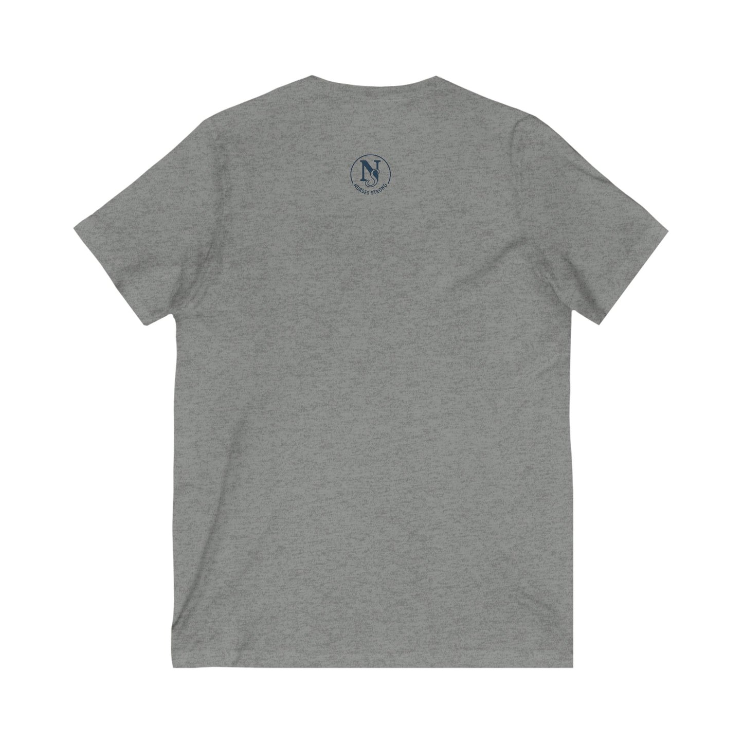 Simple NS V-Neck Tee, Casual T-Shirt, Stylish Everyday Wear