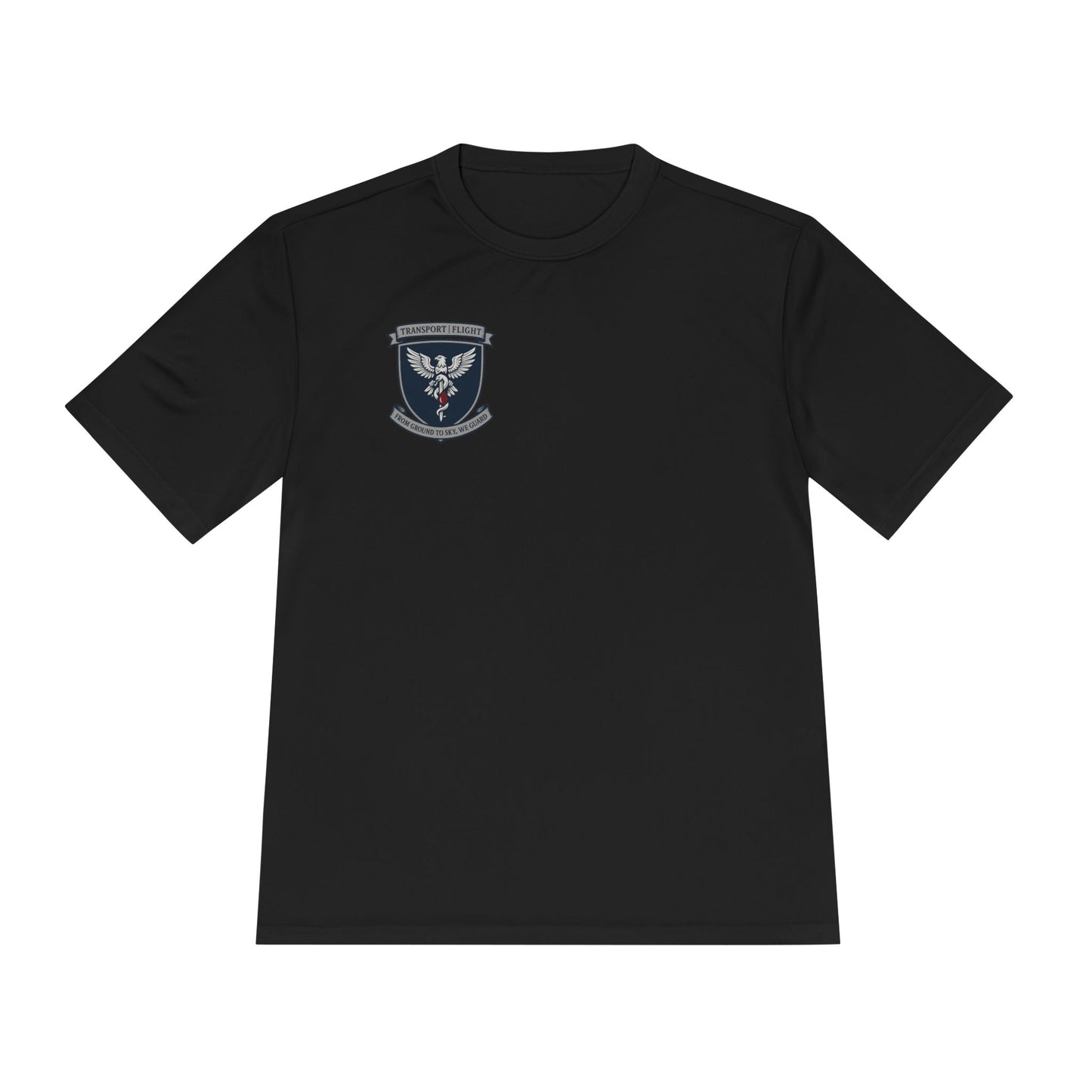 Transport/Flight Moisture Wicking Tee - Comfortable Athletic Shirt, Fitness Wear, Active Lifestyle, Sports Apparel, Workout Top