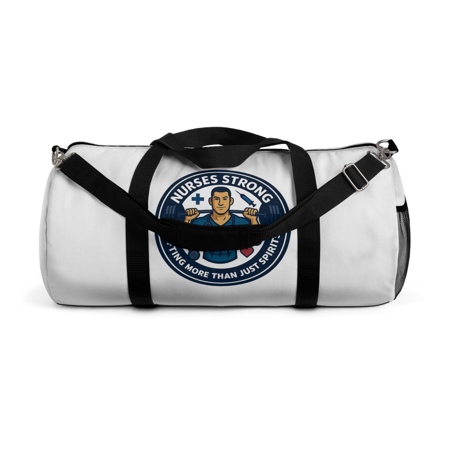 Strong Nurses Duffel Bag - Motivational Workout Gym Gear, Travel Tote for Fitness Enthusiasts, Gift for Healthcare Workers, Sports Bag [...]