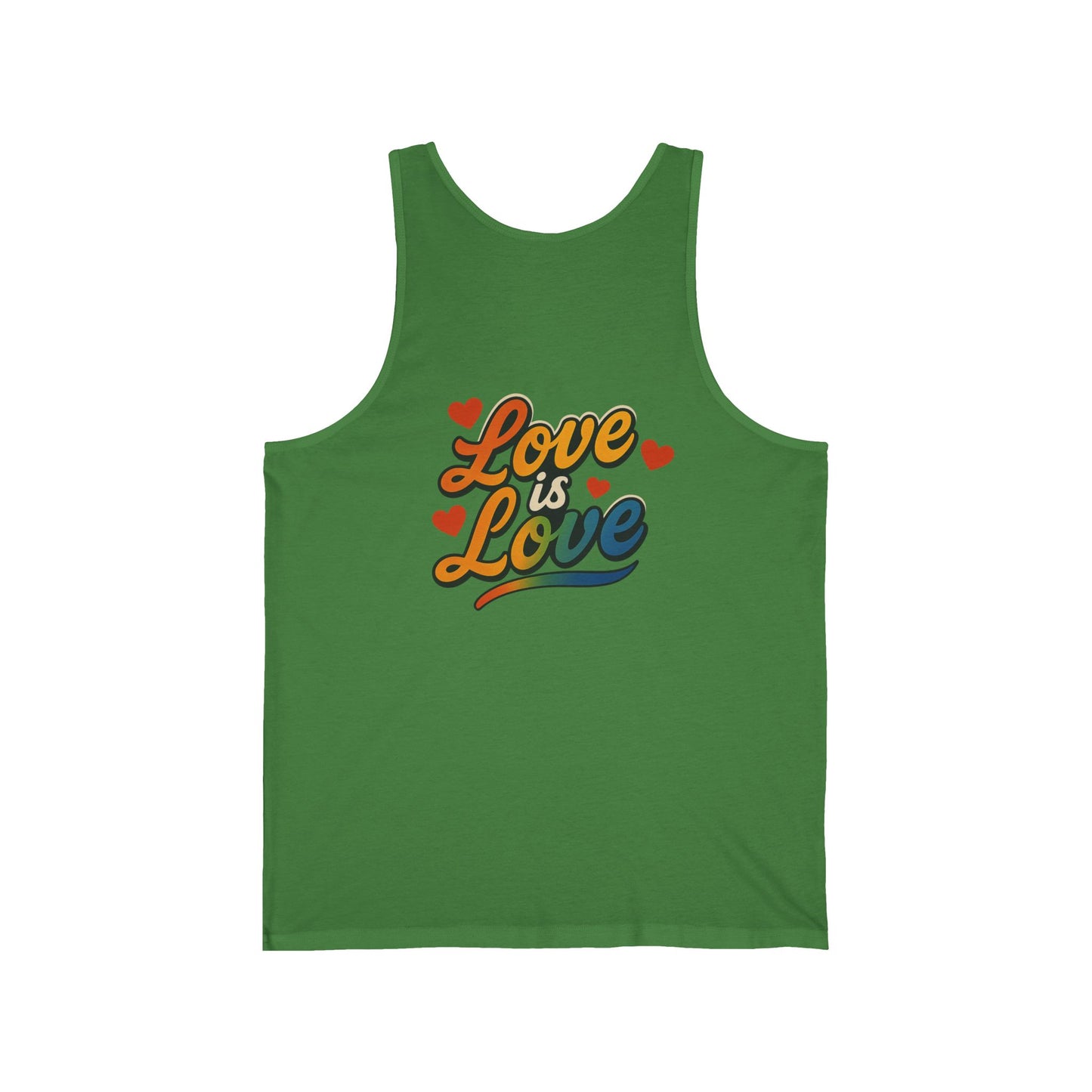 Love is Love Unisex Jersey Tank Top - Gift for Nurses