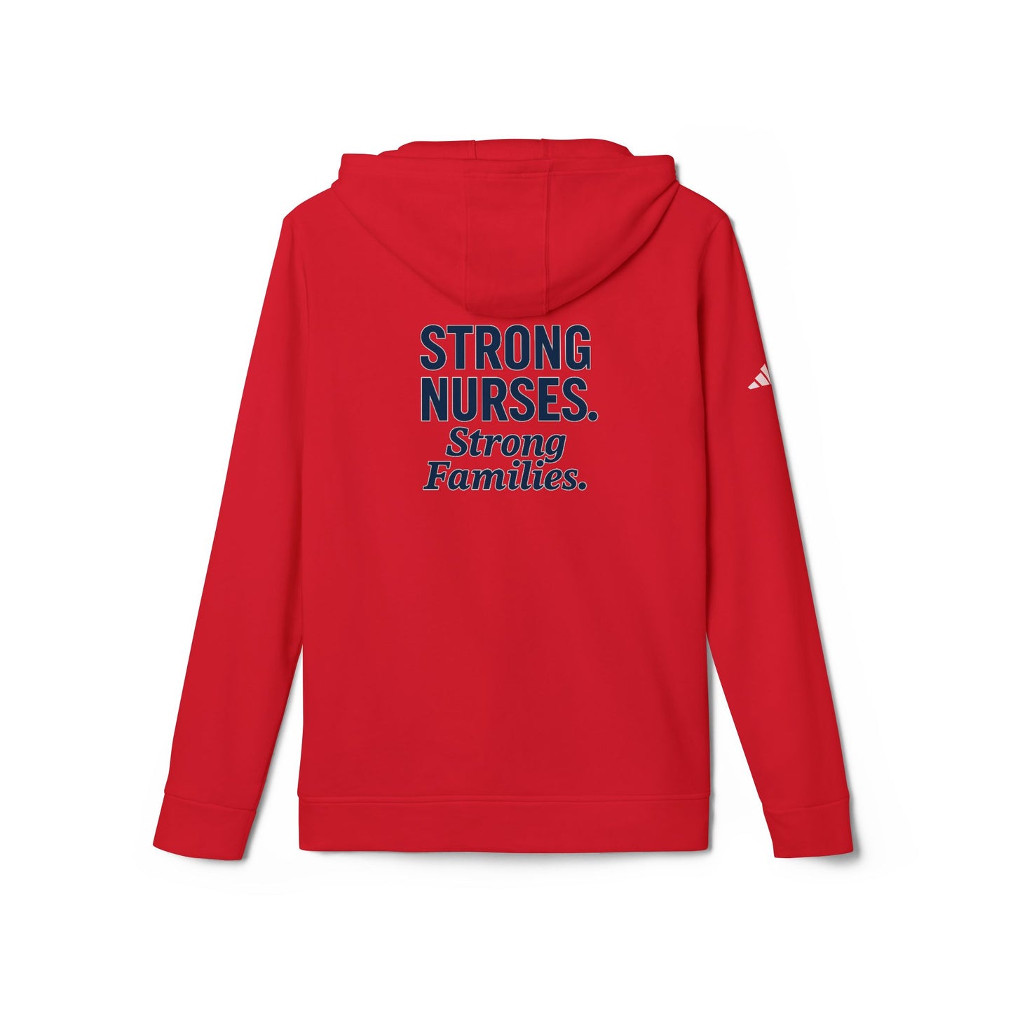 Nurses Strong Hoodie, Unisex Fleece Pullover, Comfortable Nursing Gift, Medical Apparel, Appreciation Sweatshirt, Motivational Wear