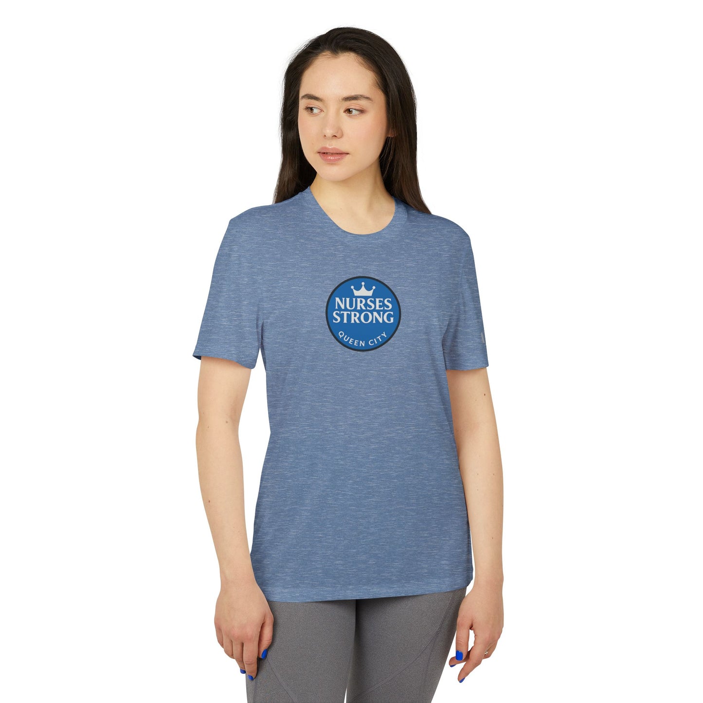 Adidas Queen City NS Sport T-shirt | Athletic Tee, Gifts for Nurses, Fitness Apparel, Casual Wear