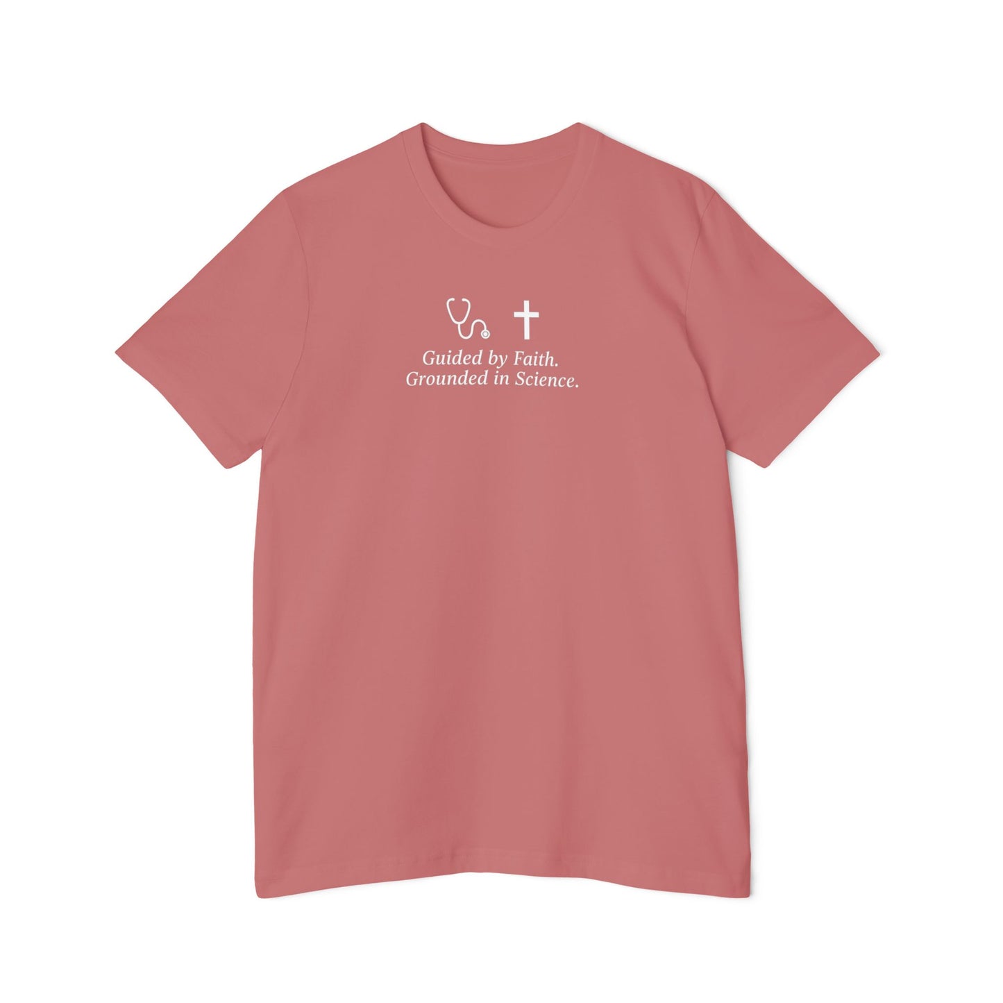Faith and Science T-Shirt | Casual Wear, USA-Made