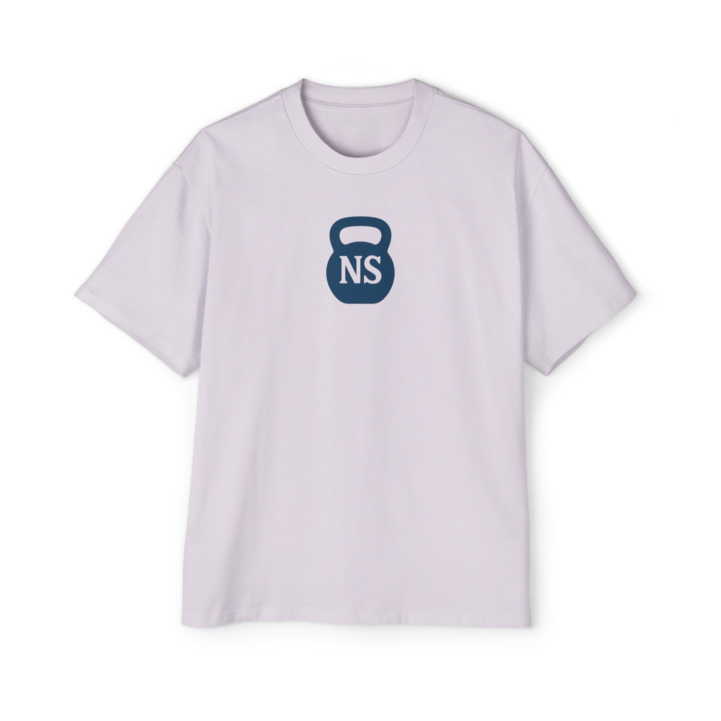 Back the Blue Men's Heavy Oversized Tee, Casual Streetwear Tee