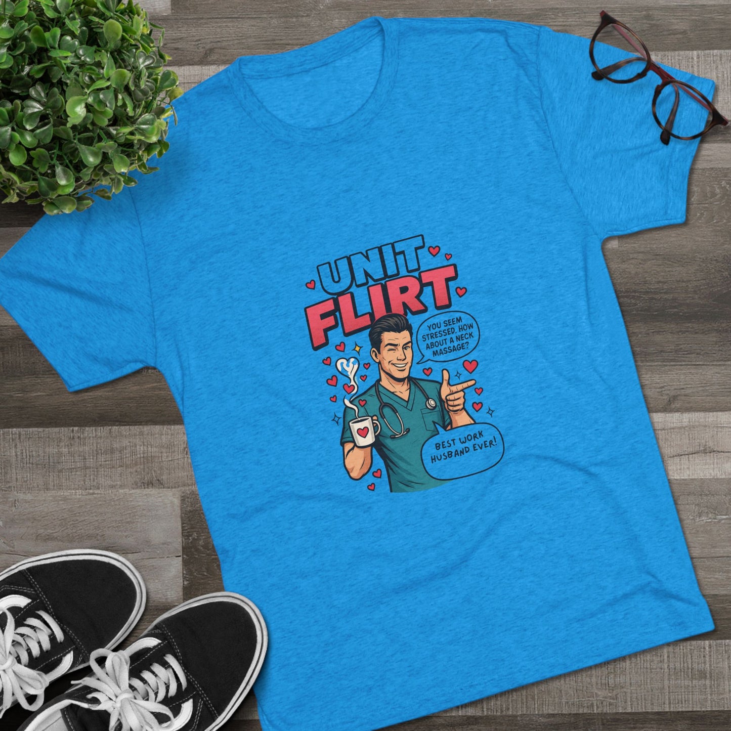 Flirty Unisex Tee - Cute Gift for Dating, Valentine's Day, Funny Gift for Him or Her, Casual Wear, Unisex Graphic Shirt