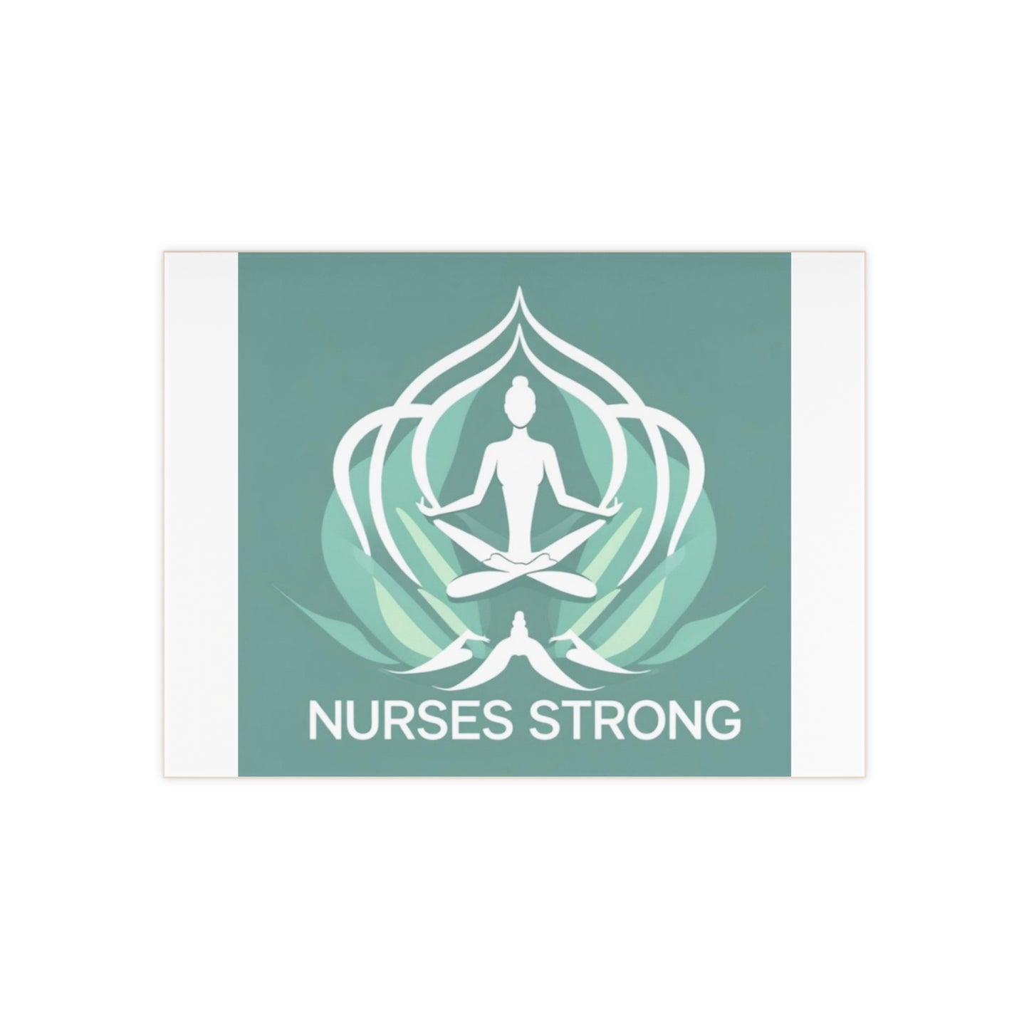 Ceramic Photo Tile for Nurses, Inspirational Decor, Motivational Office Art, Unique Gift for Healthcare Workers, Stress Relief Decoration