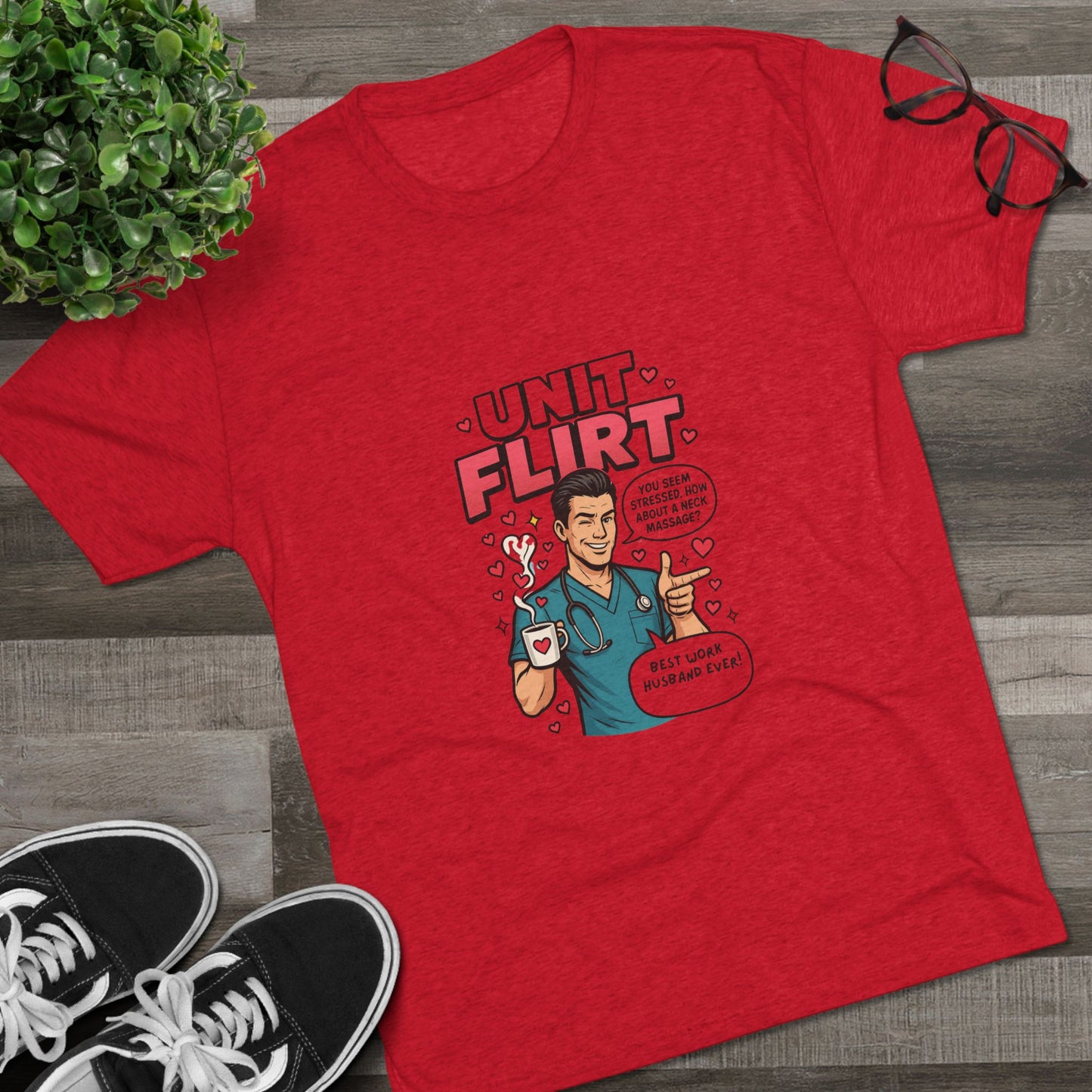 Flirty Unisex Tee - Cute Gift for Dating, Valentine's Day, Funny Gift for Him or Her, Casual Wear, Unisex Graphic Shirt