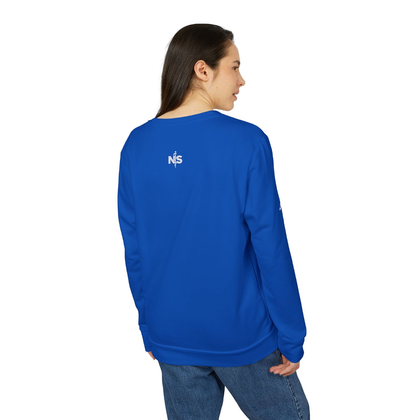 Adidas Caduceus Cozy Unisex Fleece Sweatshirt for Everyday Comfort, Streetwear Style, Casual Wear, Gift for Him/Her, Trendy Outerwear