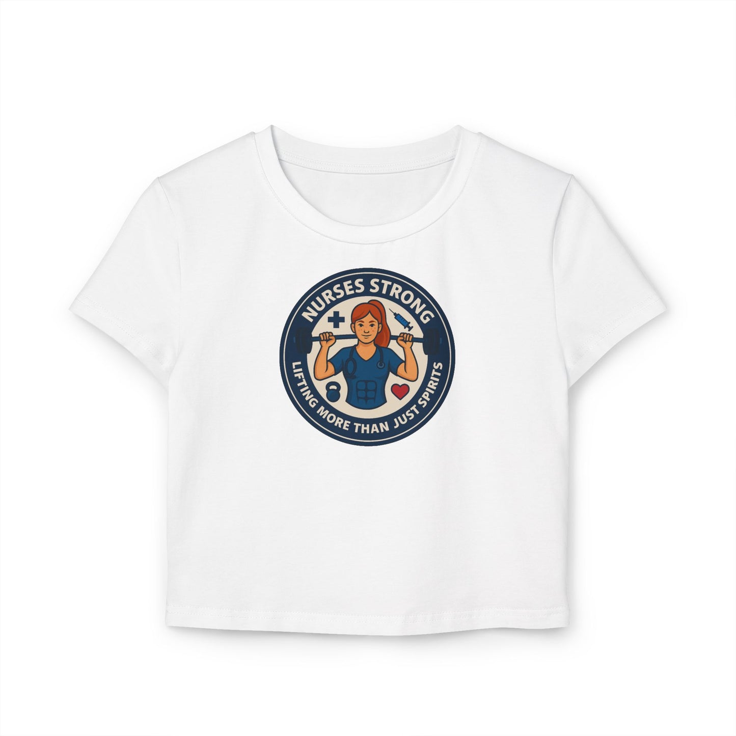 Nurses Strong Baby Tee, Cute Nursing Shirt, Nurse Gift Idea, Healthcare Appreciation Top, Inspirational T-Shirt, Gift for Nurses