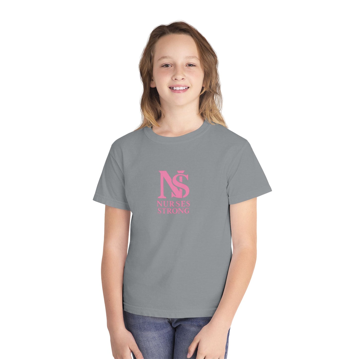 Nurses Strong Youth Tee, Inspirational Shirt for Future Nurses, Motivational Gift, Medical Student Apparel, Health Care T-Shirt