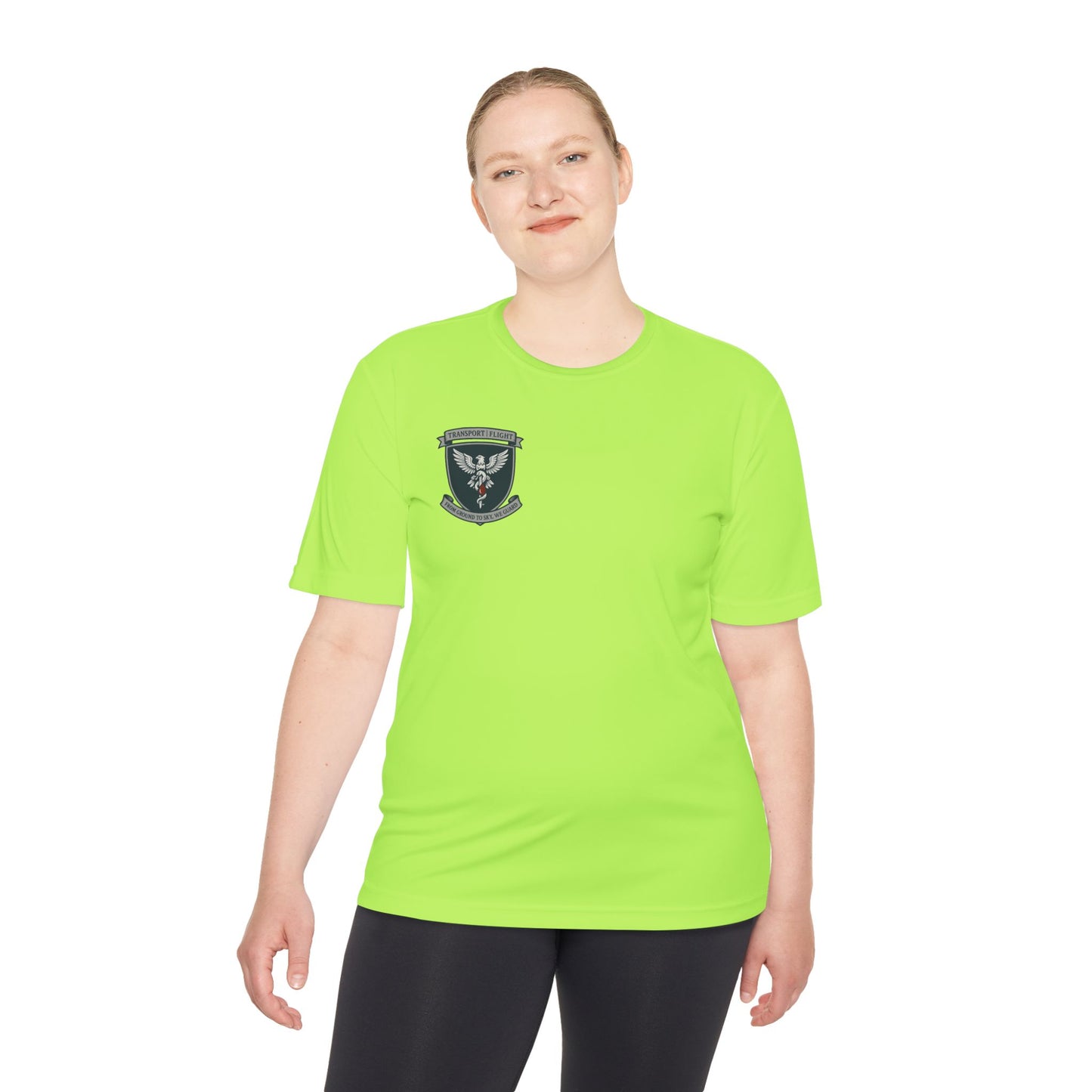 Transport/Flight Moisture Wicking Tee - Comfortable Athletic Shirt, Fitness Wear, Active Lifestyle, Sports Apparel, Workout Top