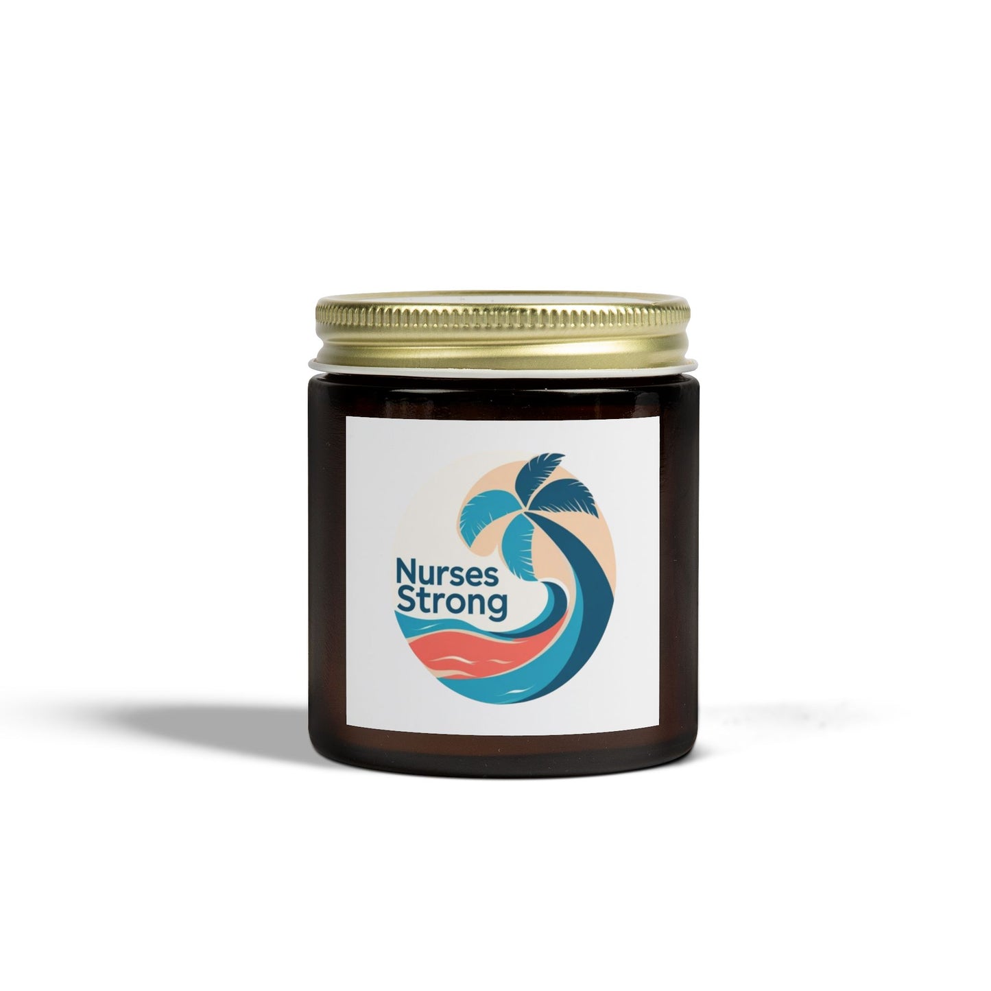 Nurses Strong Scented Candle, Aromatherapy Gift for Healthcare Workers, Relaxation, Stress Relief, Support, Self-Care