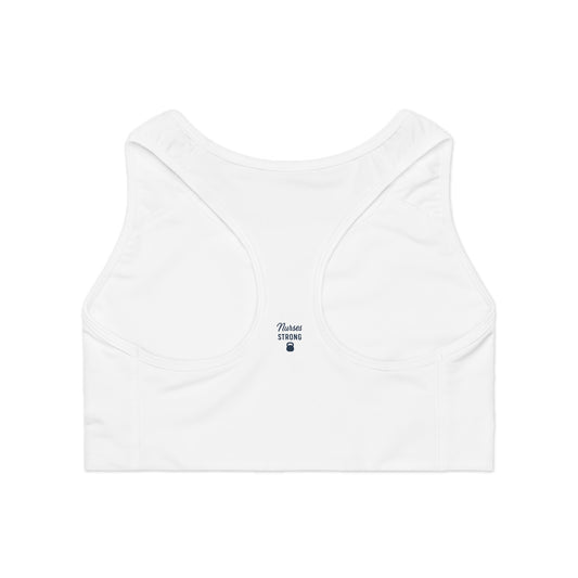 MedSurg Sports Bra, Activewear for Women, Gym Motivation, Fitness Apparel, Exercise Top, Stylish Workout Gear