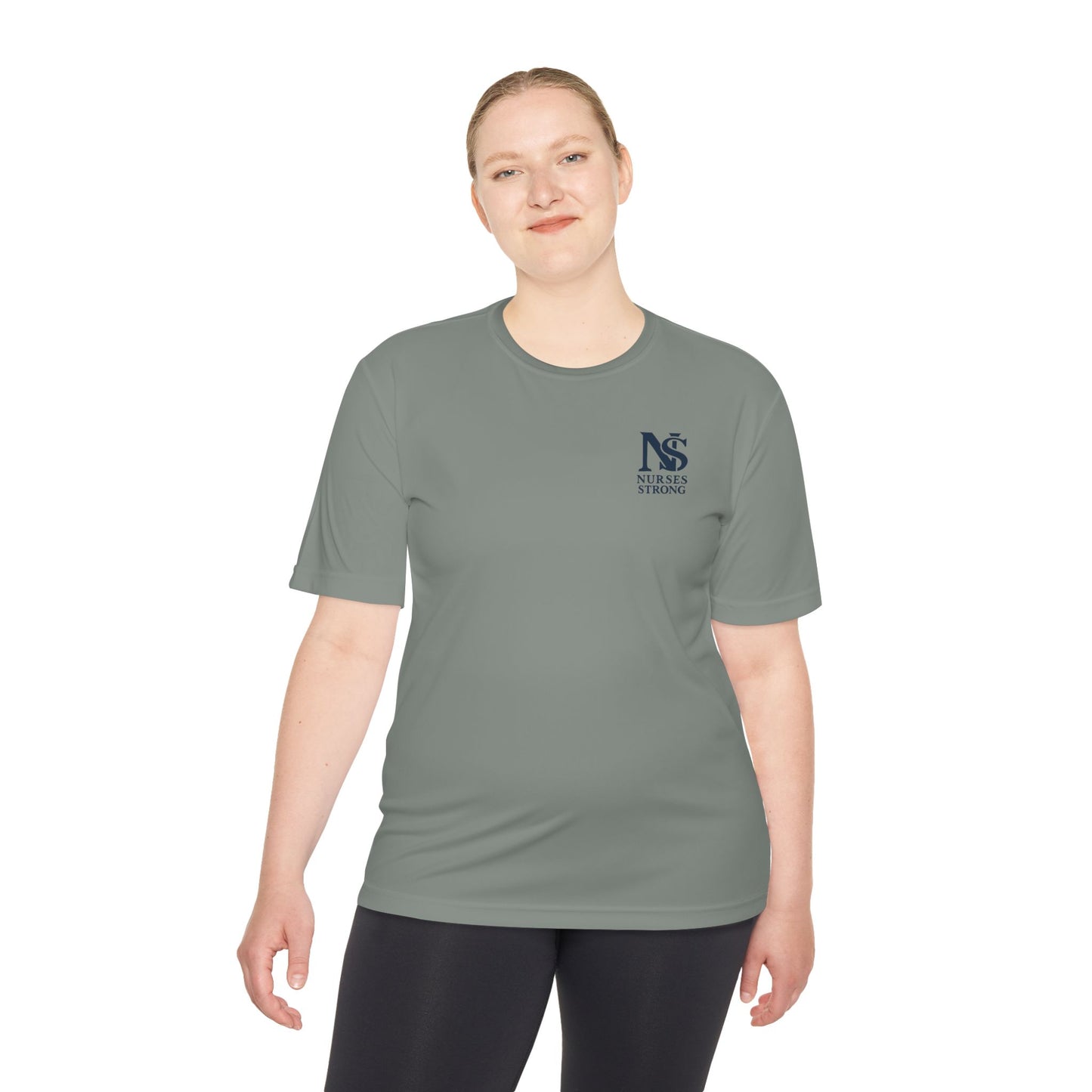 Nurses Strong Moisture-Wicking Tee, Perfect for Healthcare Workers, Gifts for Nurses, Fitness Apparel, Everyday Wear, Nurse Appreciation