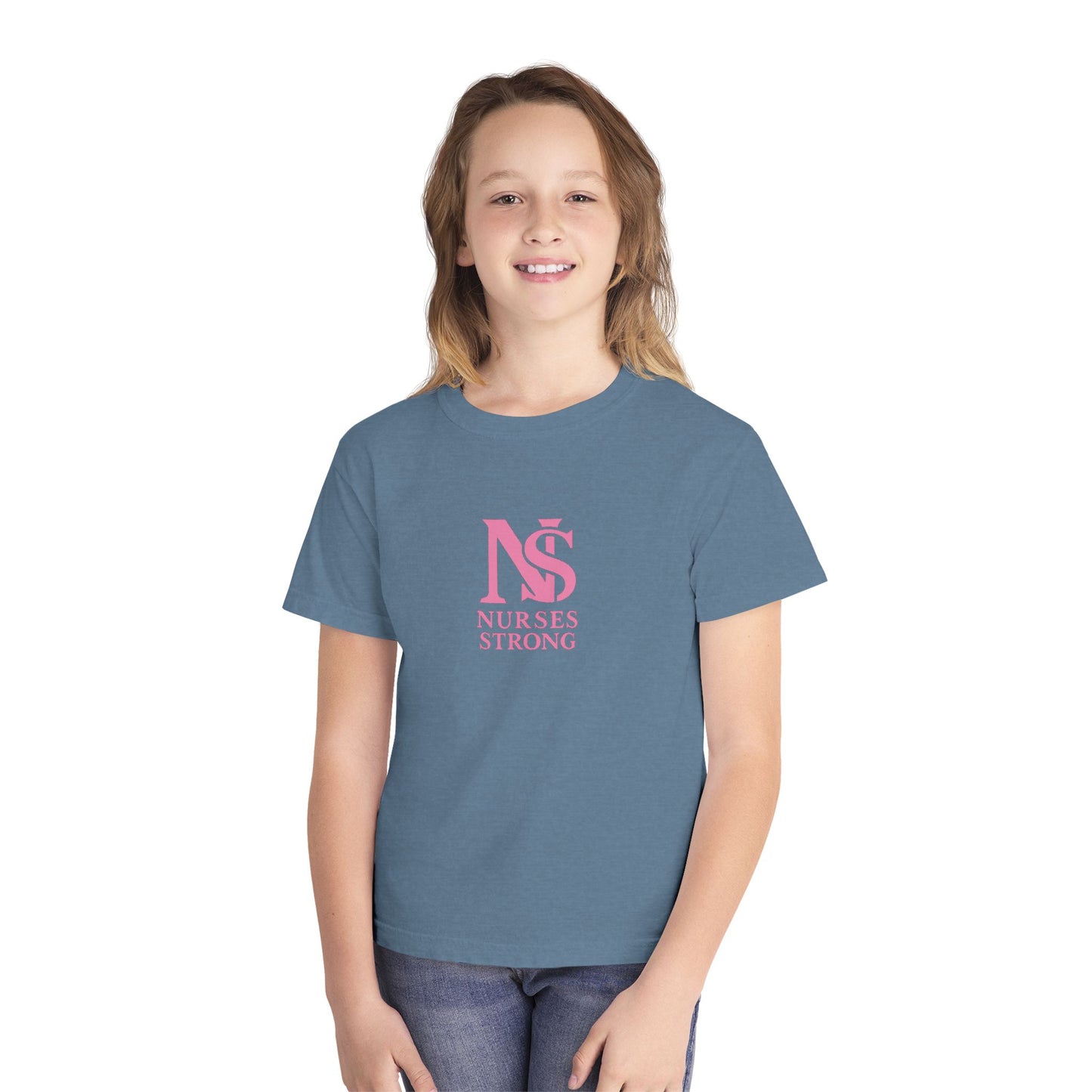 Nurses Strong Youth Tee, Inspirational Shirt for Future Nurses, Motivational Gift, Medical Student Apparel, Health Care T-Shirt