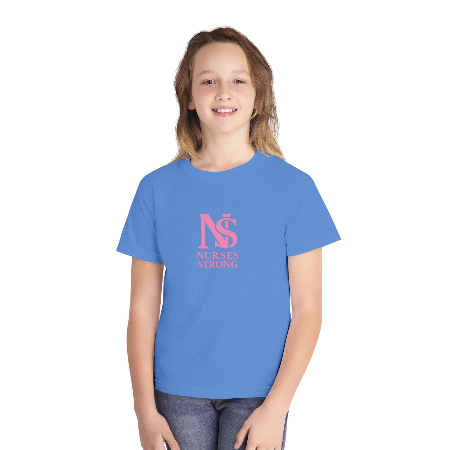 Nurses Strong Youth Tee, Inspirational Shirt for Future Nurses, Motivational Gift, Medical Student Apparel, Health Care T-Shirt