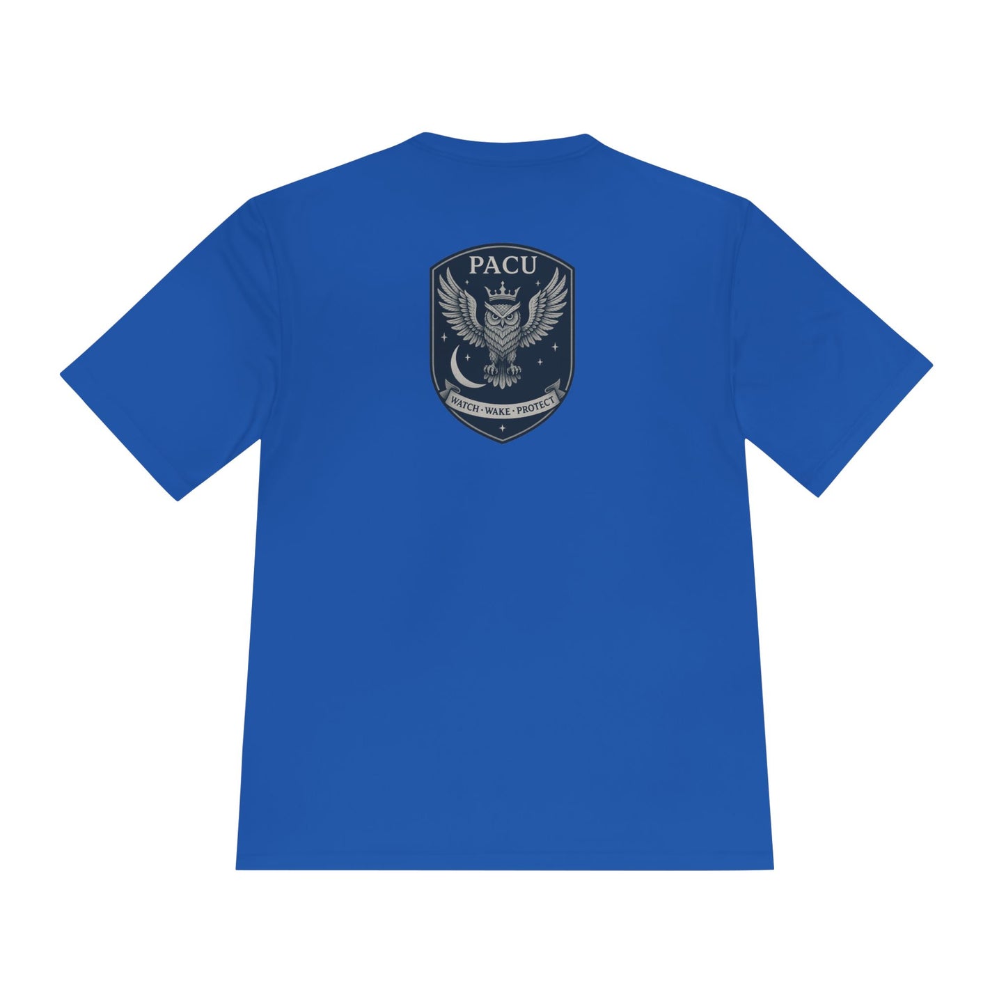 PACU Sigil Wicking Tee with PACU Eagle Emblem, Lightweight Athletic Shirt, Outdoor Activewear, Gym Tee, Perfect for Sports and Training