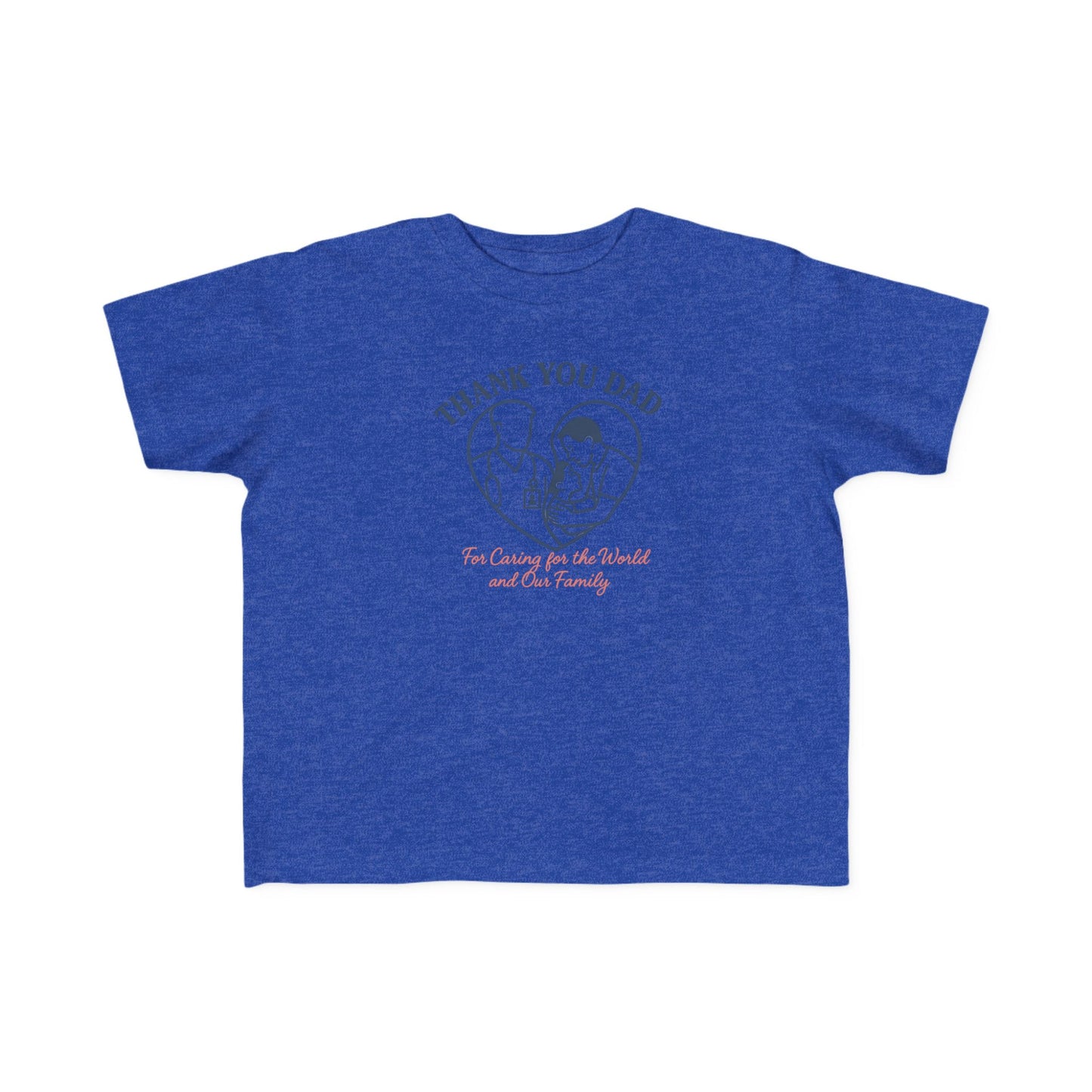 Thank You Dad Toddler T-Shirt, Father's Day Gift, Cute Kids Tee, Appreciation Shirt for Dad, Family Love, Toddler Apparel