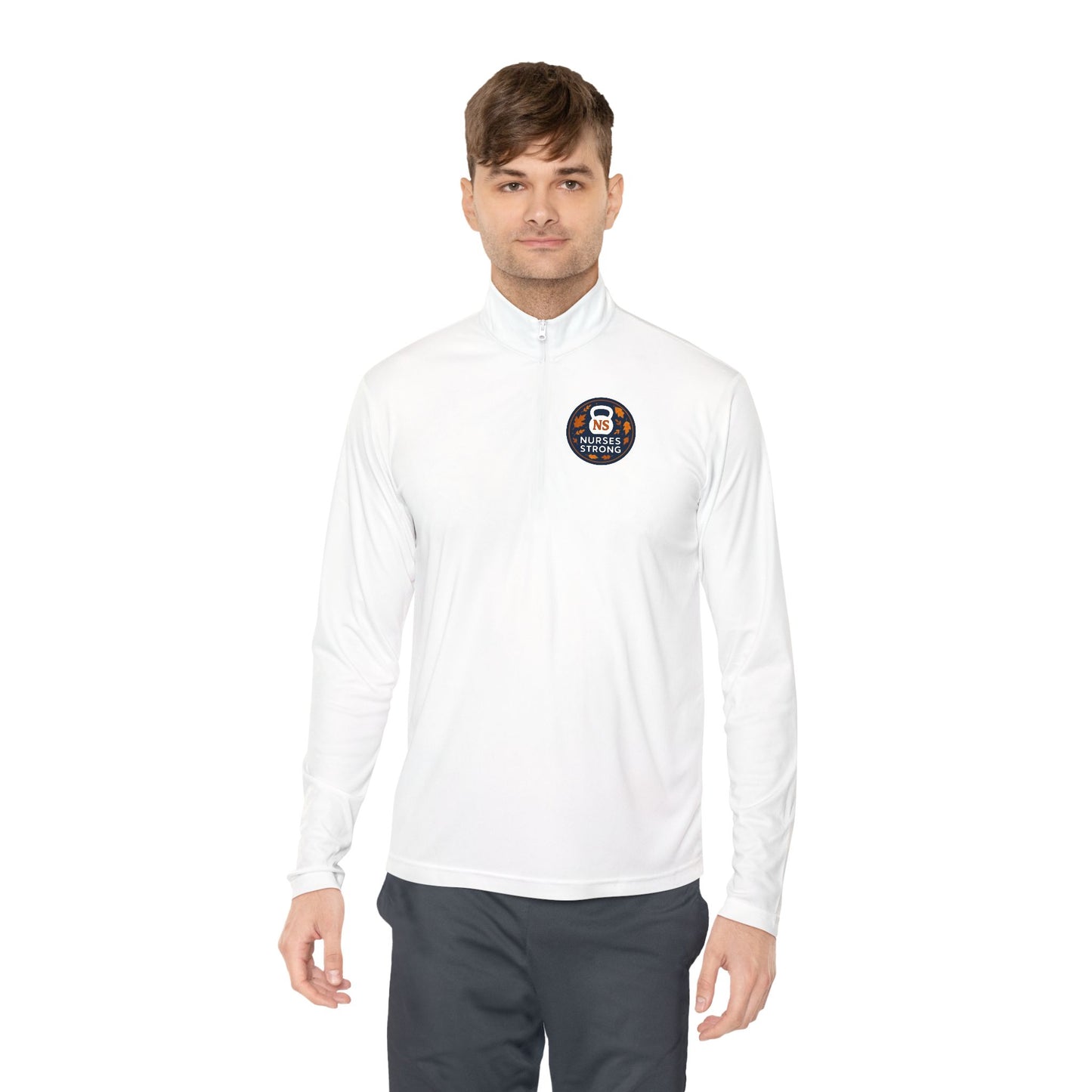 Pumpkin Pulse Quarter-Zip Pullover – Cozy Fall Style, Perfect for Halloween, Thanksgiving, Casual Outings