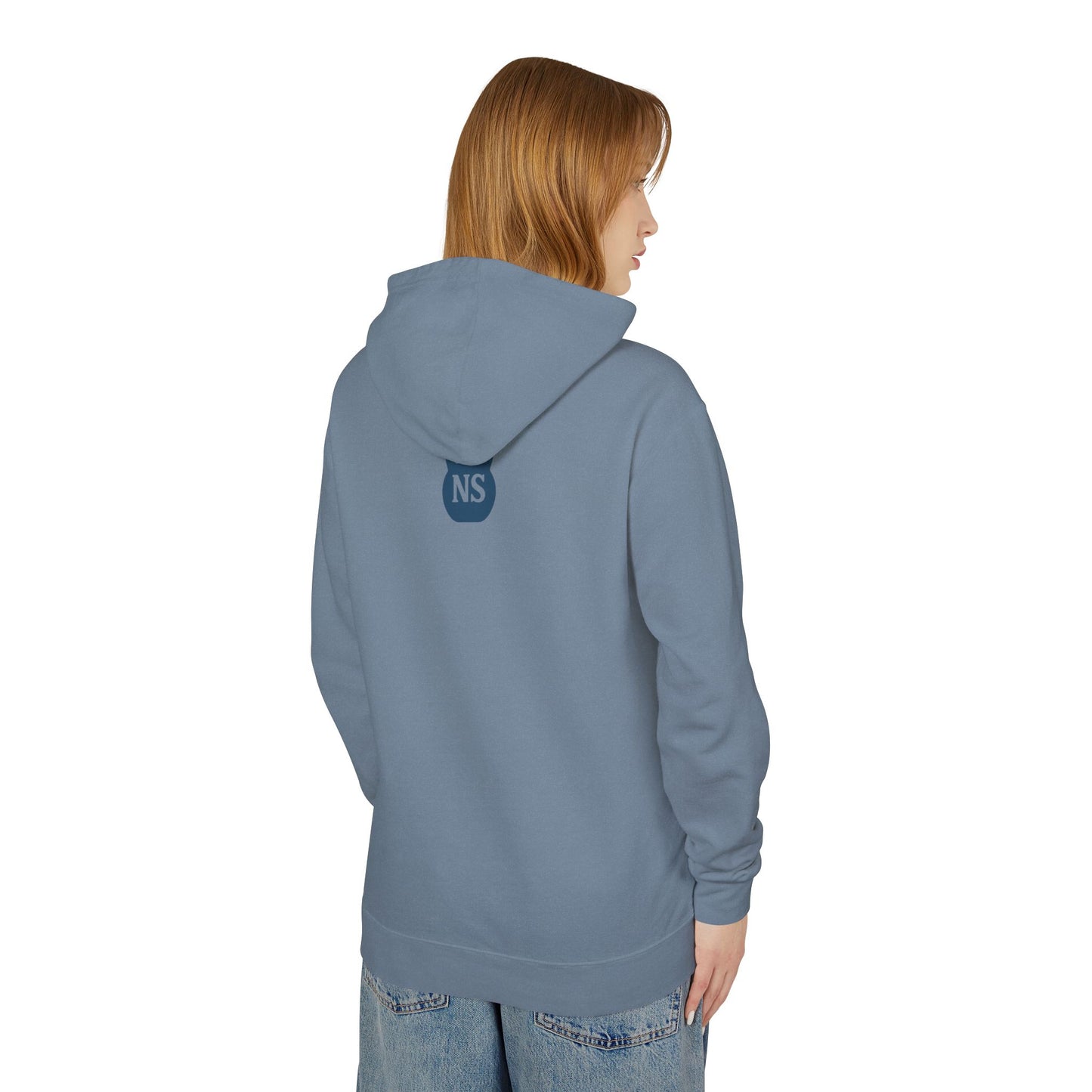 Balance Wellness Design, Cozy Gift for Mindfulness, Lightweight Hooded Sweatshirt, Yoga, Fitness, Relaxation, Self-Care