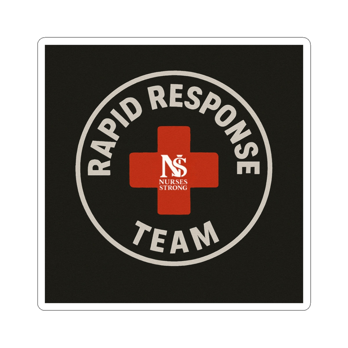 Rapid Response Team, Nurse Gifts, Medical Decor, Team Spirit, Laptop Decals