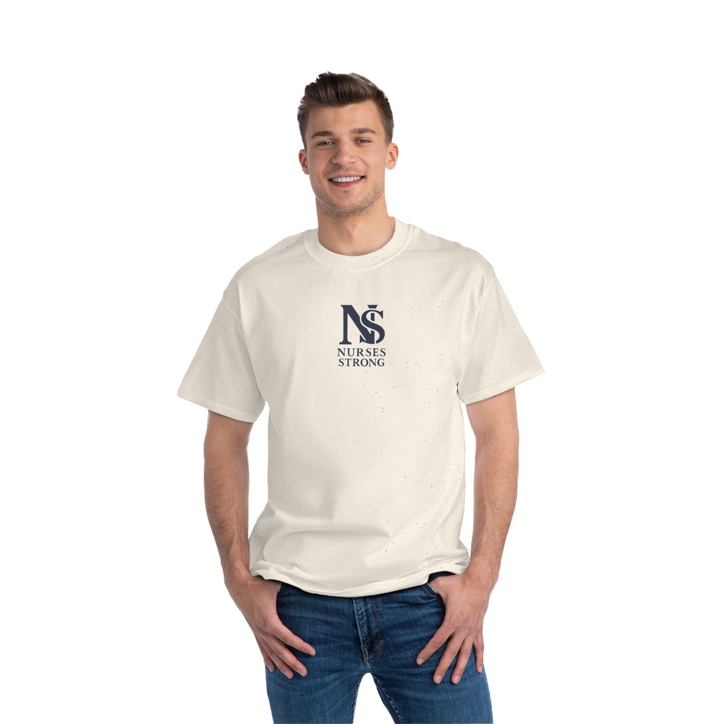 Nurses Strong Short-Sleeve T-Shirt, Workout Shirt, Gift for Nurses, Healthcare Apparel, Patient Care Tee, Medical Team Wear