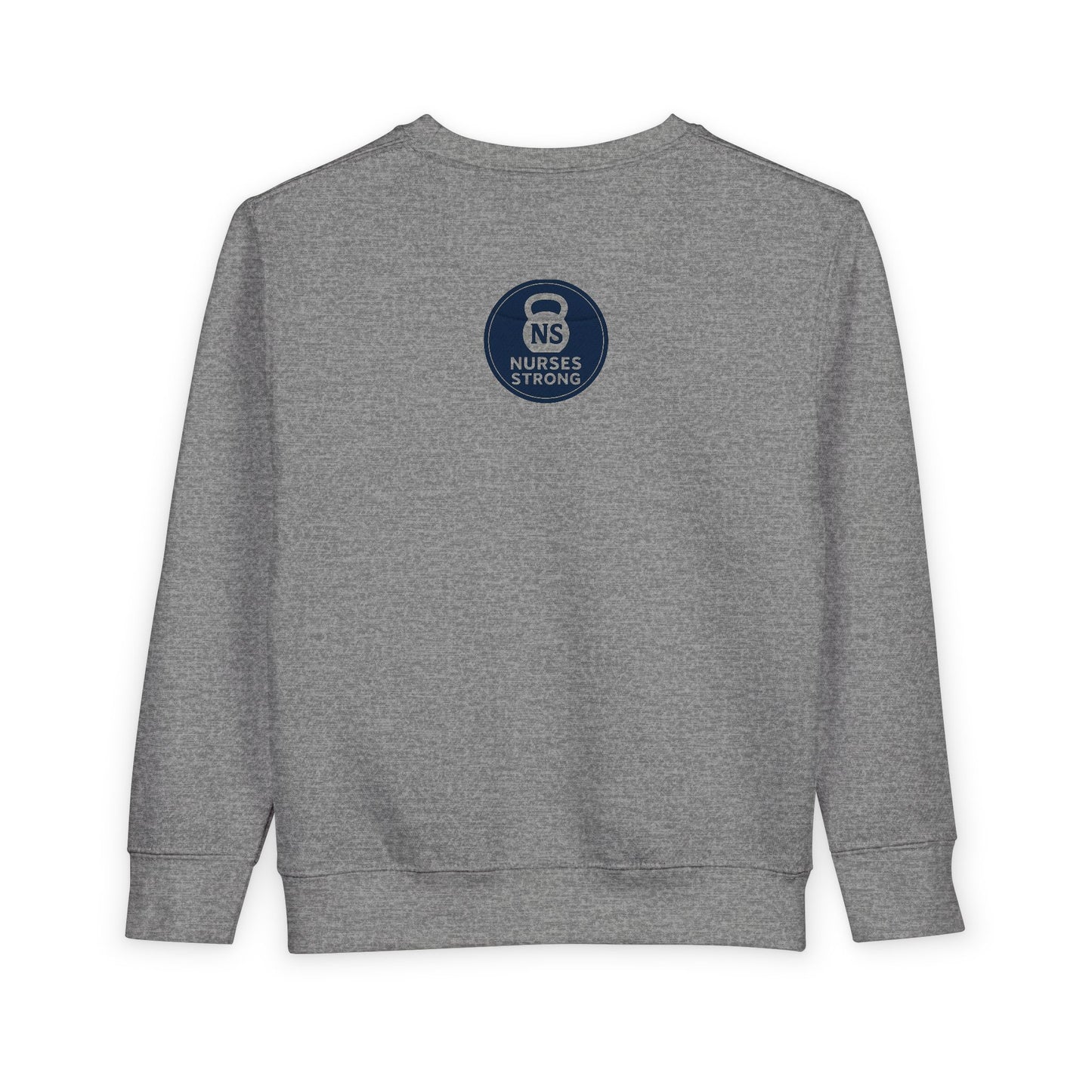 Toddler Nurse Strong Sweatshirt, Kids Nursing Gift, Cute Toddler Activewear, Gift for Future Nurses, Hospital Playwear