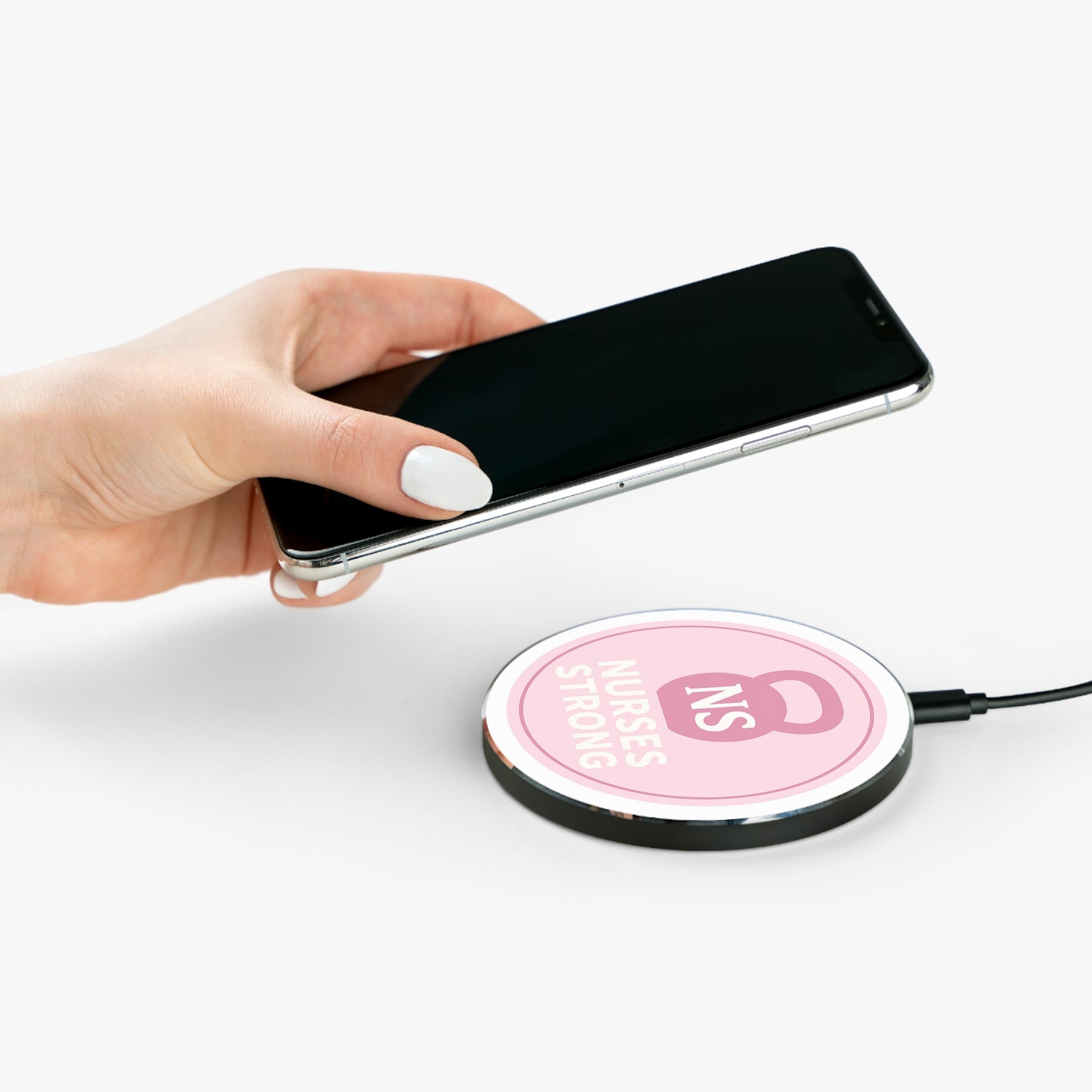 Nurses Strong Wireless Charger, Fast QI Charging Pad for Nurses, Perfect Nurse gift