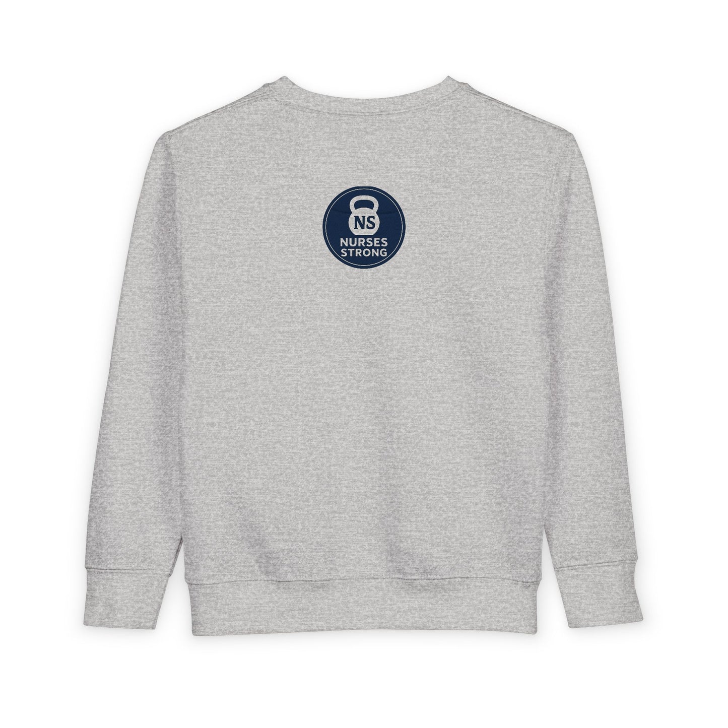 Toddler Nurse Strong Sweatshirt, Kids Nursing Gift, Cute Toddler Activewear, Gift for Future Nurses, Hospital Playwear