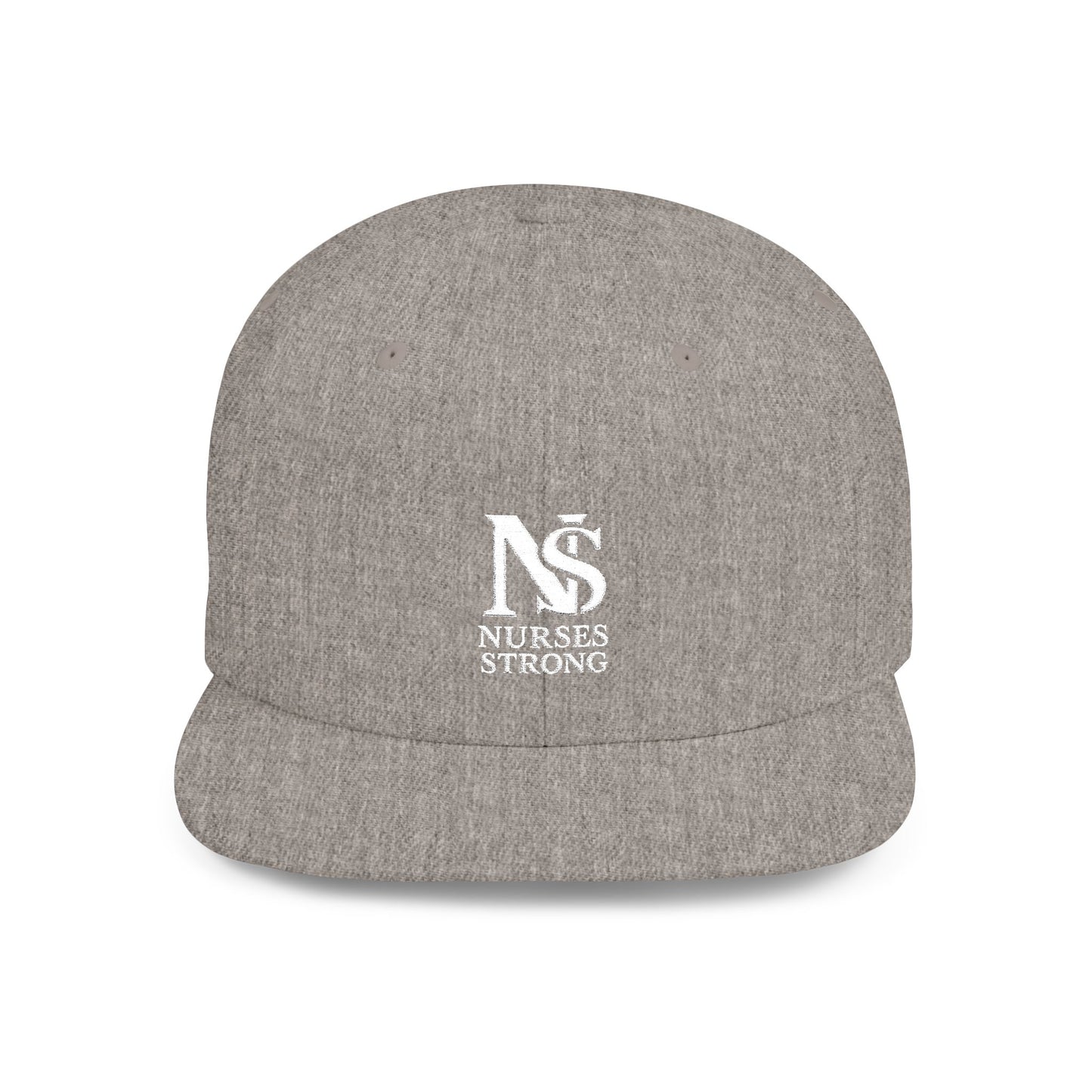 Nurses Strong Flat Bill Snapback Cap - Stylish Hat for Healthcare Workers, Gift for Nurses, Adjustable Cap, Supportive Fashion [...]