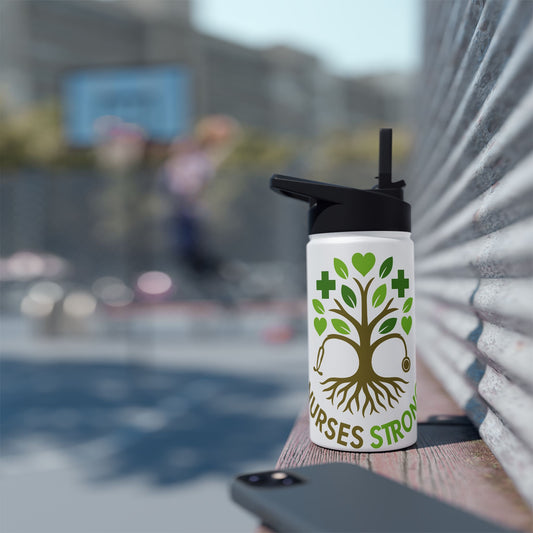 Nurse Water Bottle, Eco-Friendly Gift for Healthcare Workers, Motivational Drinkware, Nurse Appreciation Gift, Travel Hydration [...]