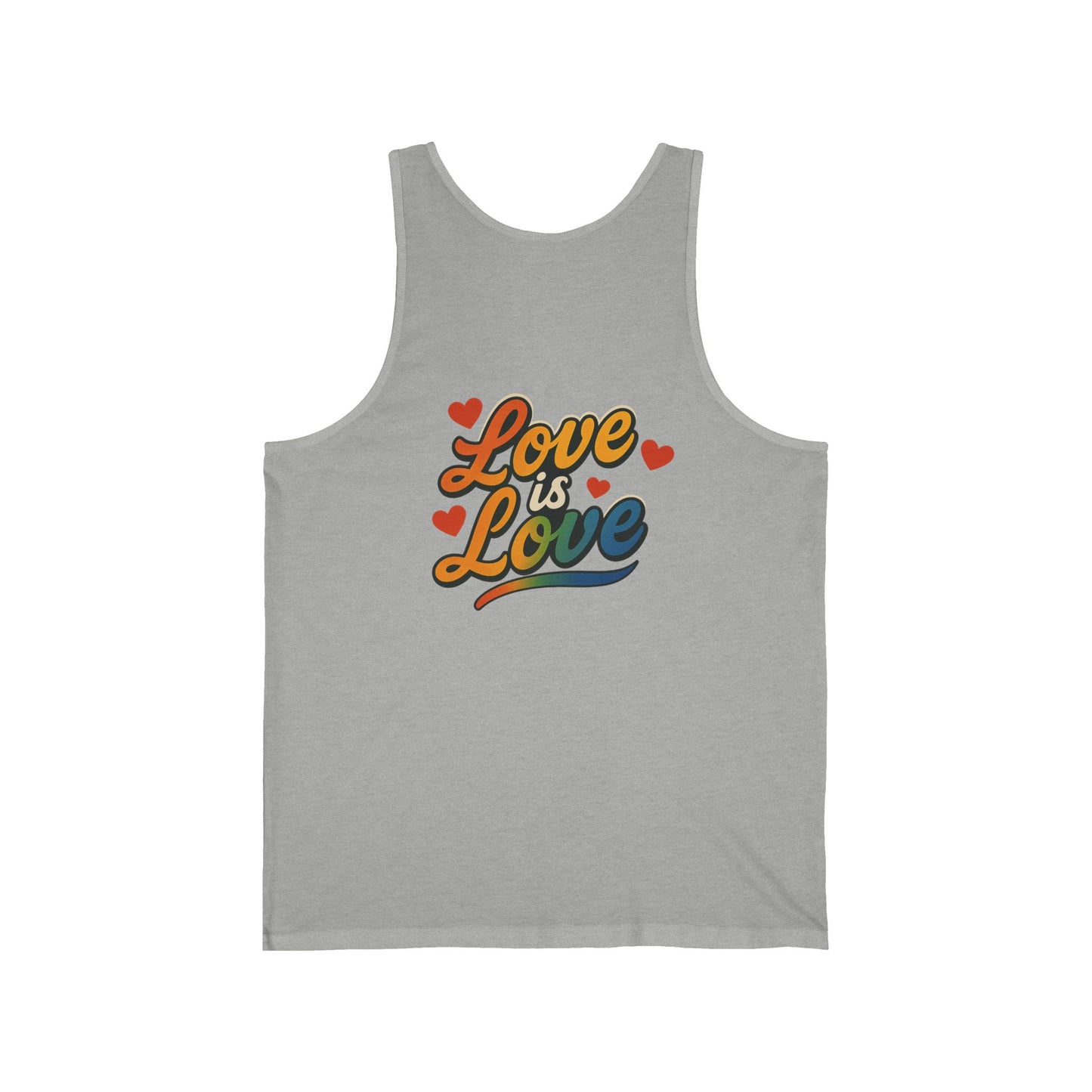 Love is Love Unisex Jersey Tank Top - Gift for Nurses