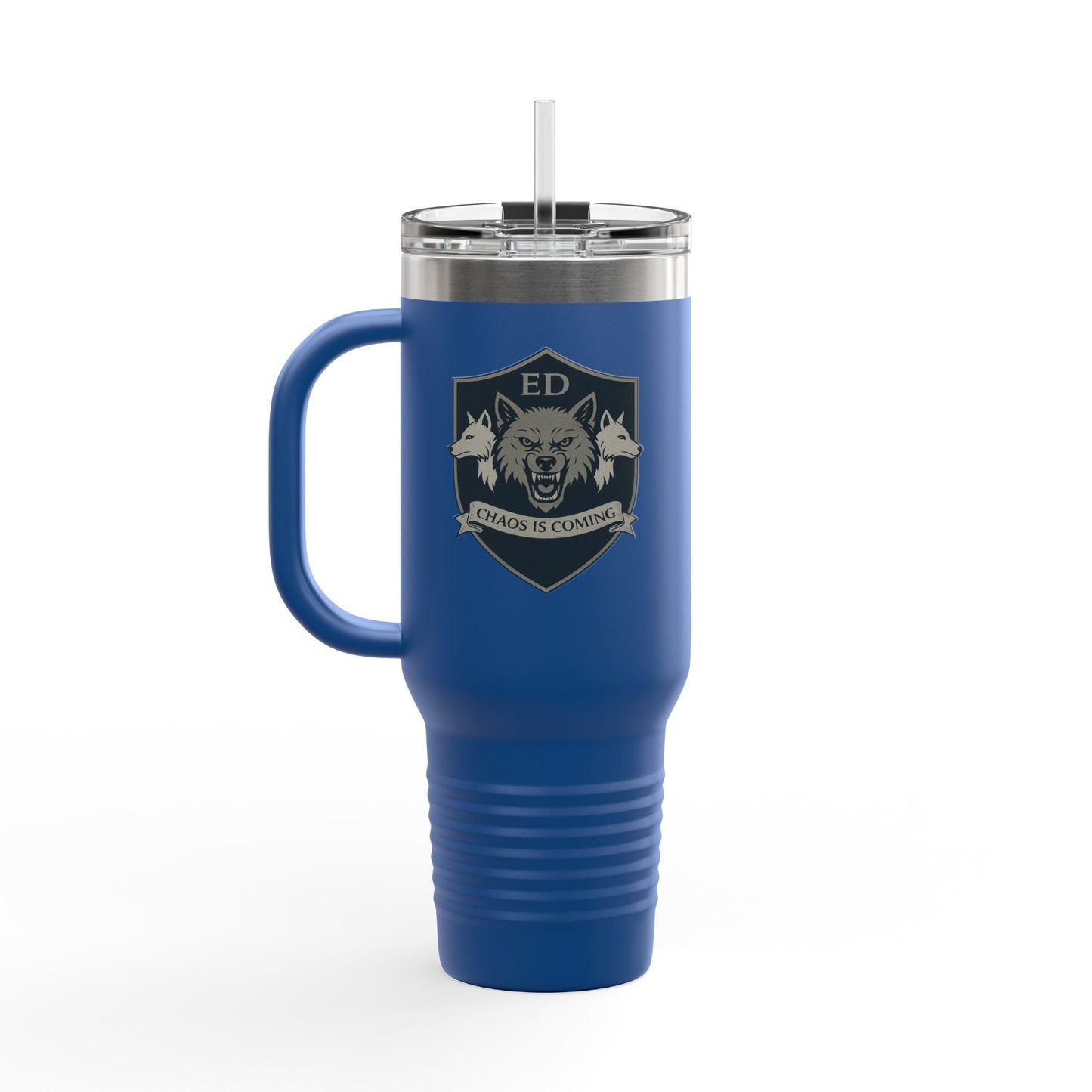 Chaos is Coming Insulated Travel Mug, 40oz - Adventure Ready, Customizable Designs for On-the-Go Life, Perfect Gift for Coffee Lovers, Travel [...]