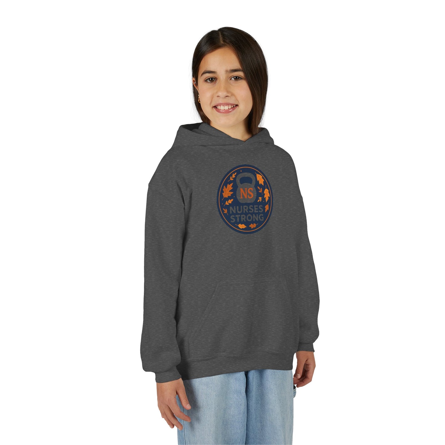 Nurses Strong Hoodie, Youth Sweatshirt, Gift for Nurses, Nursing School Apparel, Healthcare Worker Hoodie, Medical Student Sweater