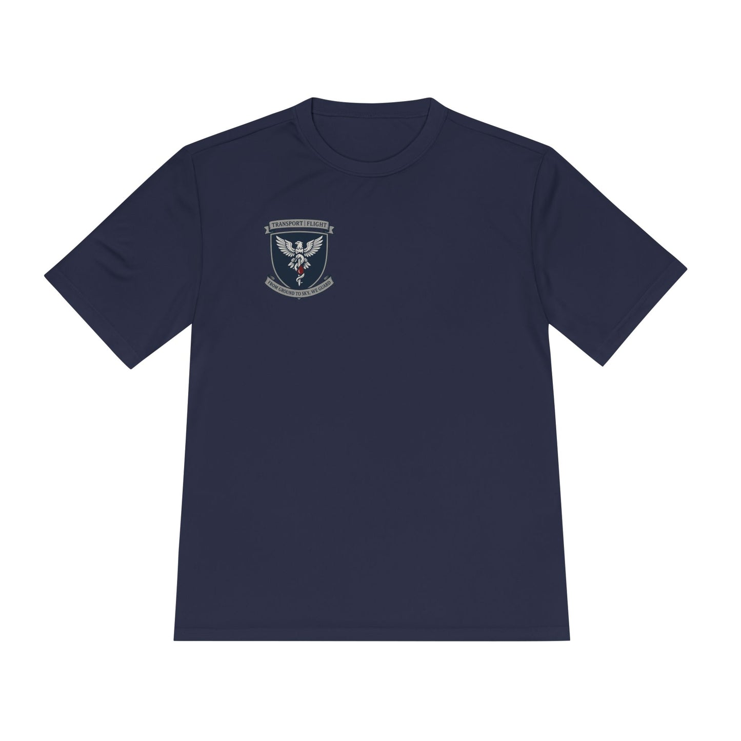 Transport/Flight Moisture Wicking Tee - Comfortable Athletic Shirt, Fitness Wear, Active Lifestyle, Sports Apparel, Workout Top