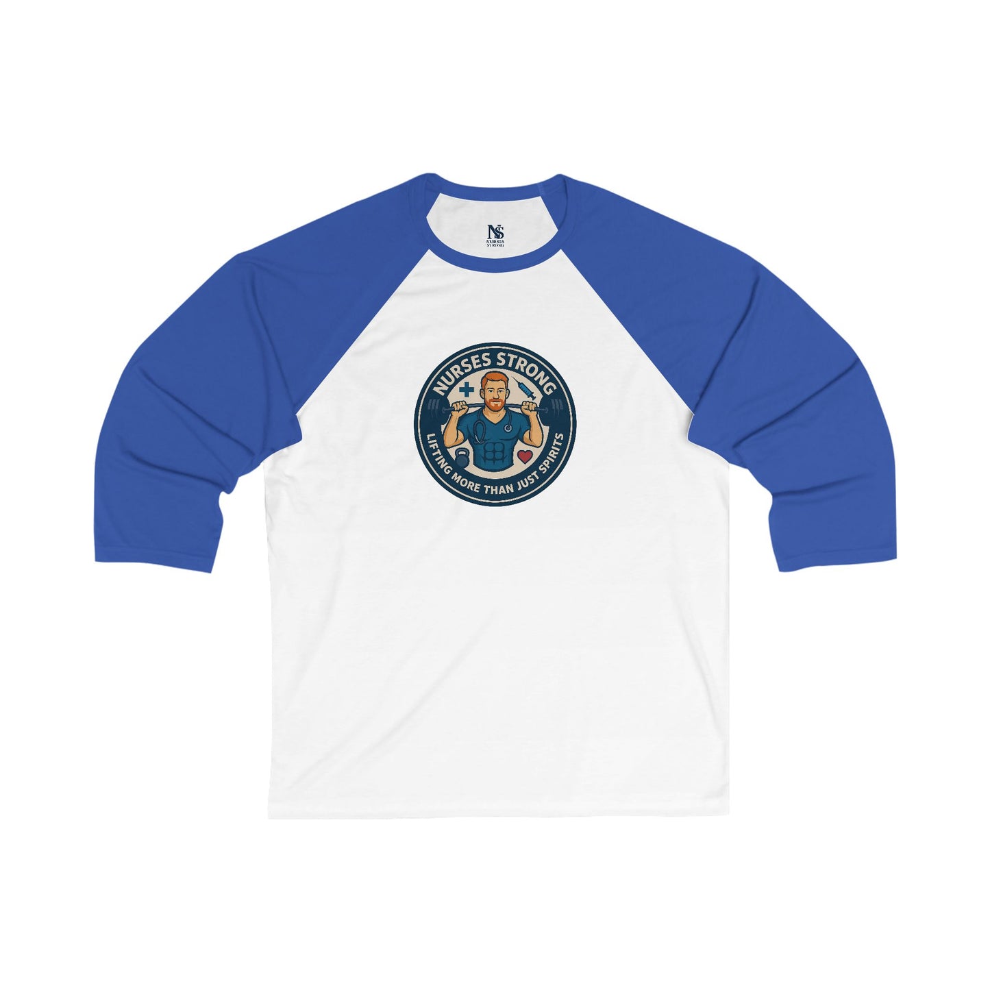Nurses String Unisex 3/4 Sleeve Baseball Tee