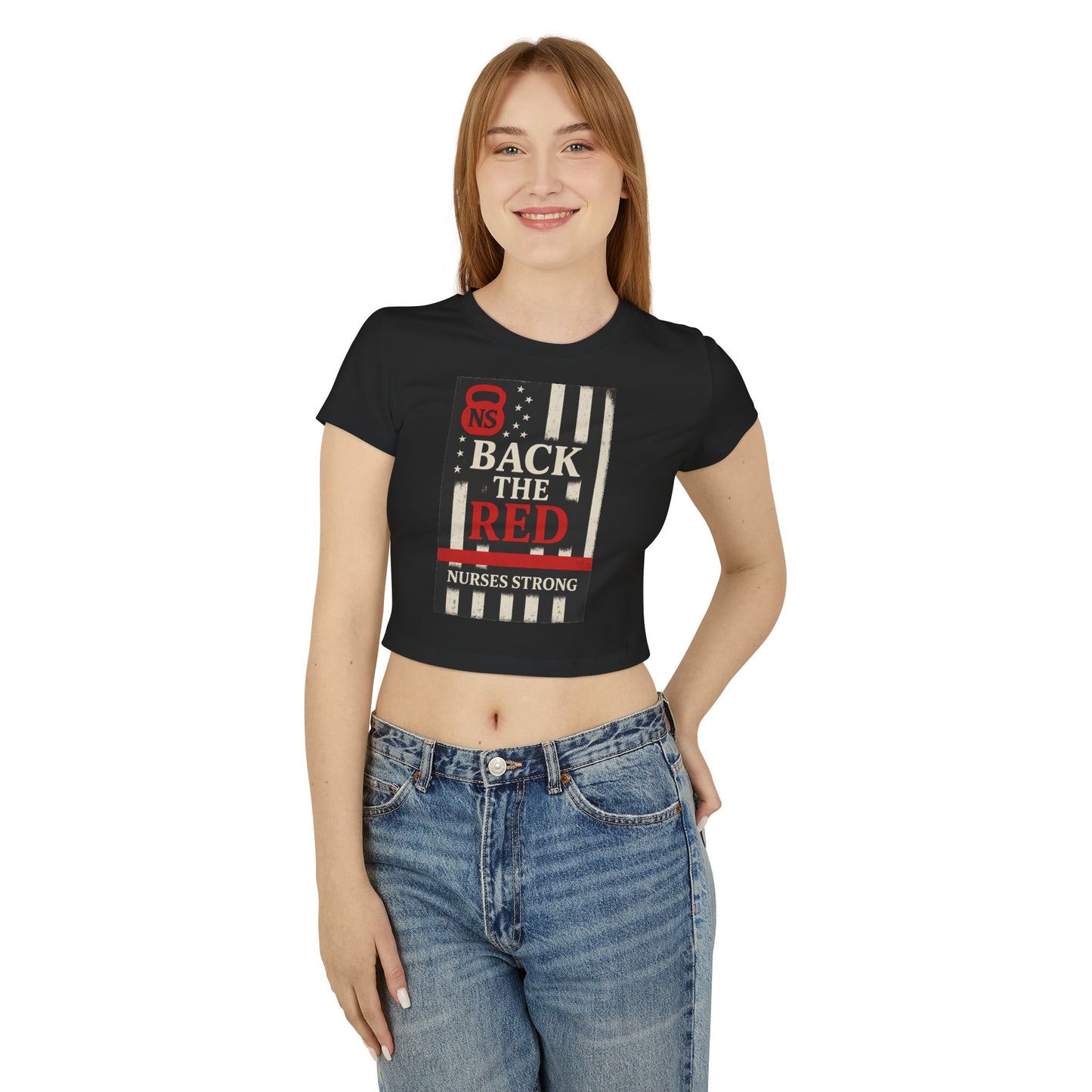 Back the Red Baby Tee