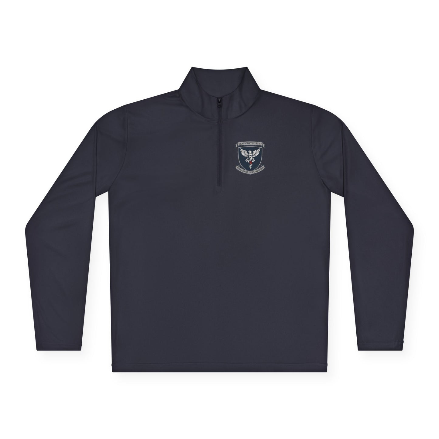 Unisex Quarter-Zip Pullover with Emblem - Cozy, Casual Layer for Outdoor Adventures, Perfect Gift for Team Spirit, Camping, Dad's Day, [...]