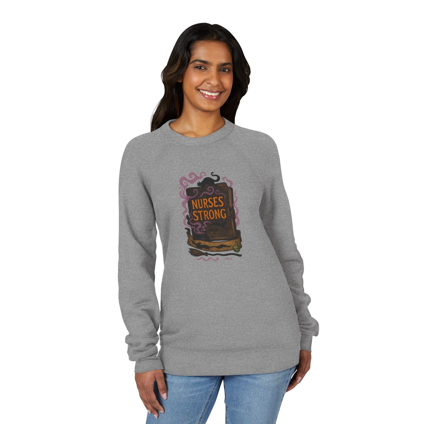 A Spell on You- Nurse and Halloween Sweatshirt, Cozy Unisex Sweatshirt, Gifts for Nurses, Halloween Apparel