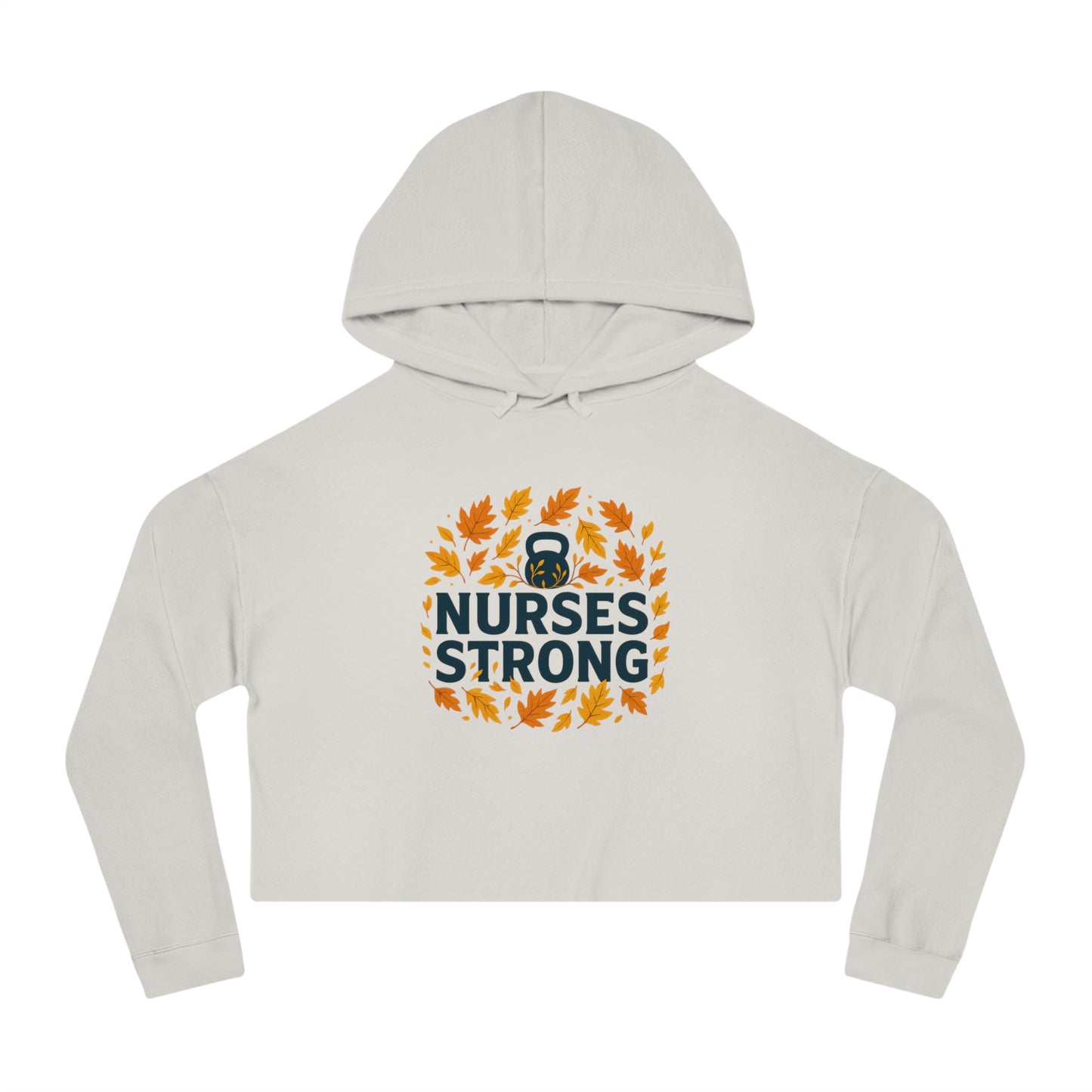 Fall Leaves Cropped Hoodie