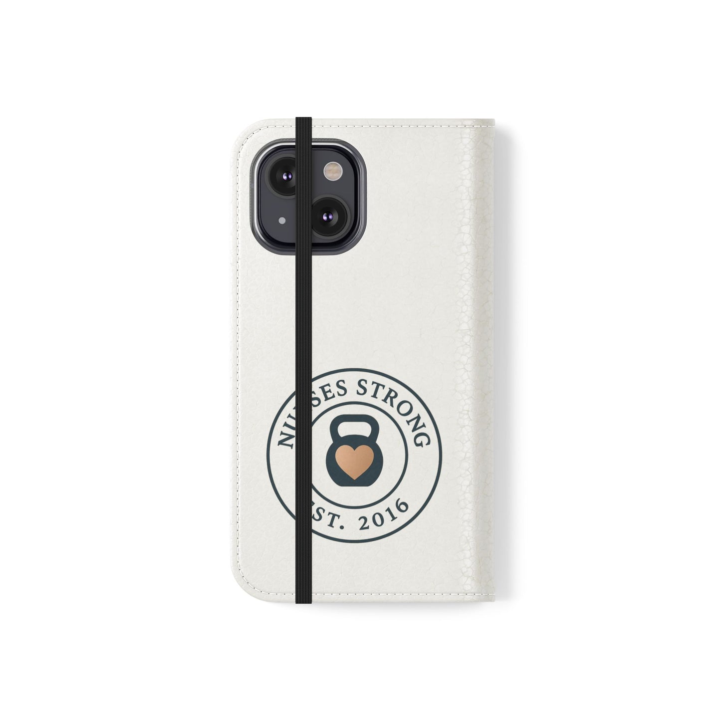 Navy Rose NS  Flip Case | Phone Accessory for Healthcare Workers | Gift for Nurses | Stylish & Functional | Durable Phone Protection